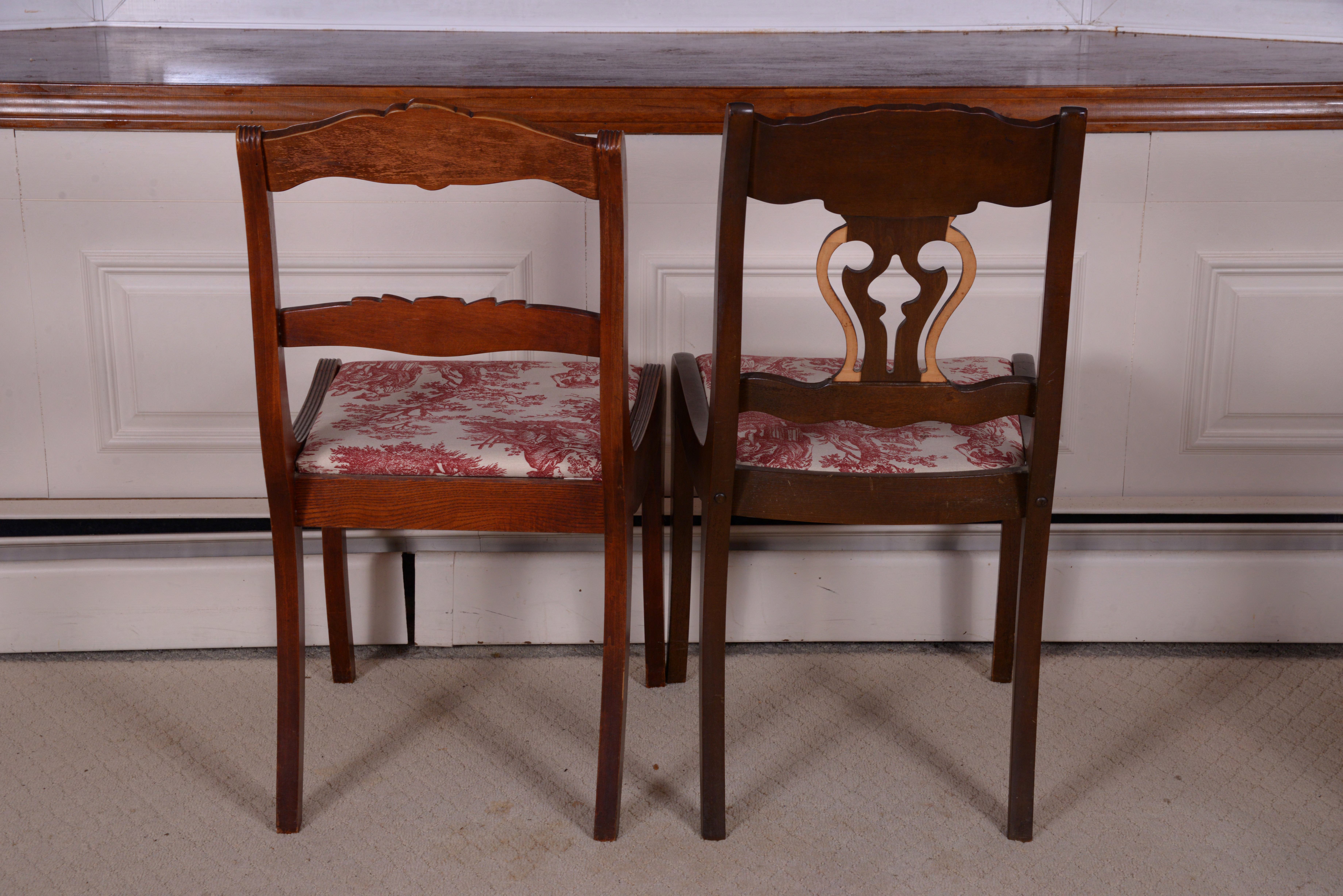 Duncan Phyfe Style Dining Table and Chairs