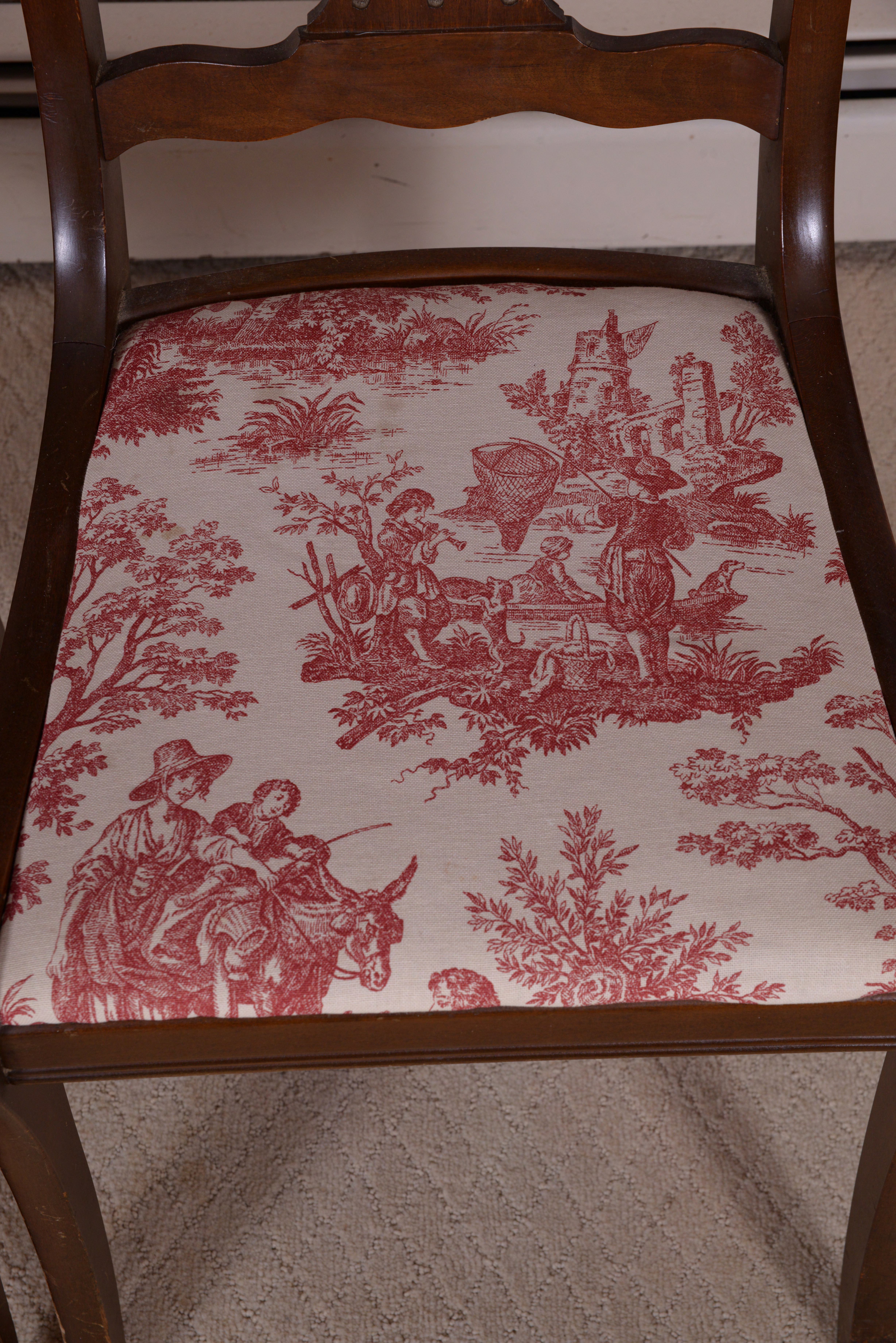 Duncan Phyfe Style Dining Table and Chairs