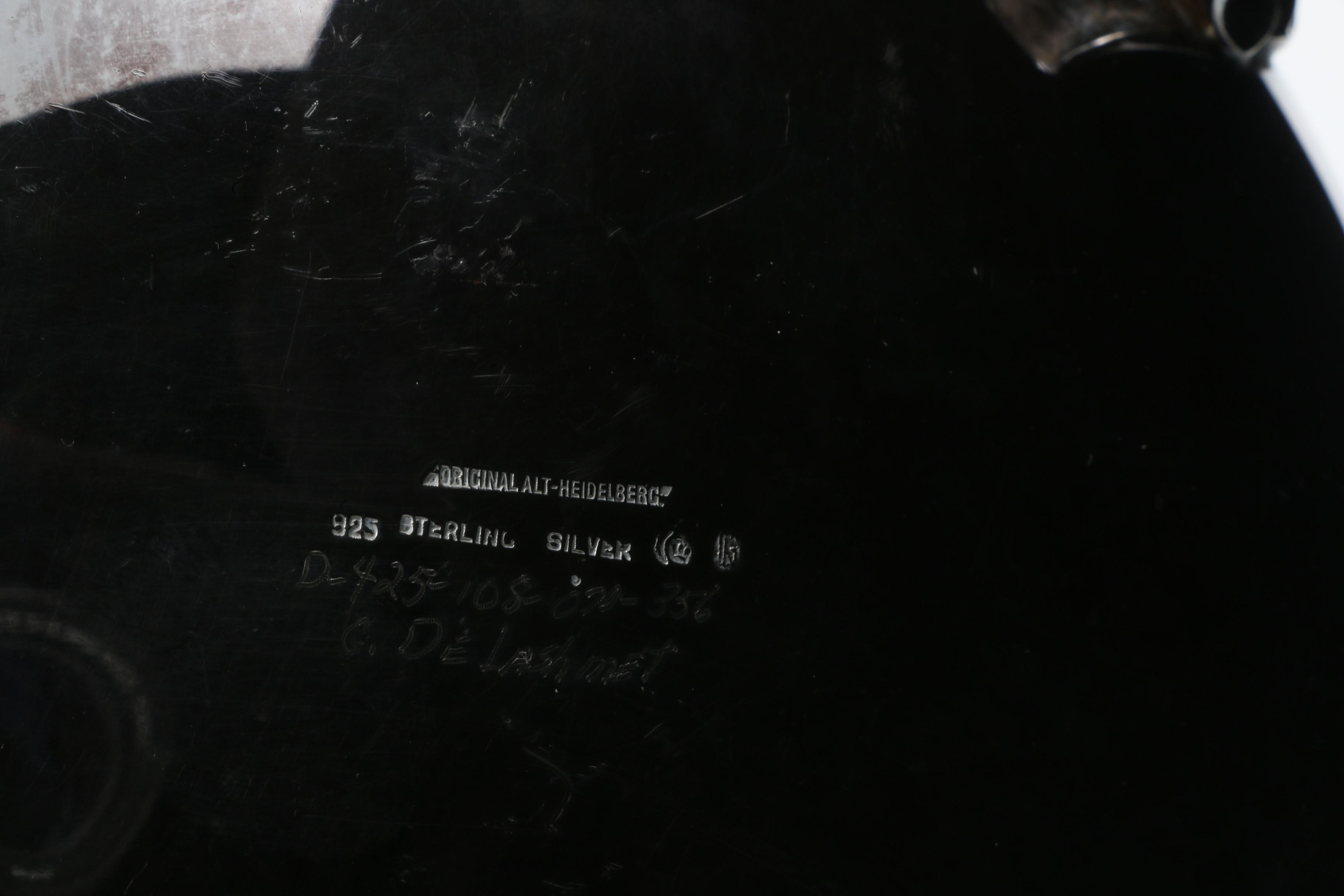 German "Alt-Heidelberg" Sterling Silver Coffee and Tea Set