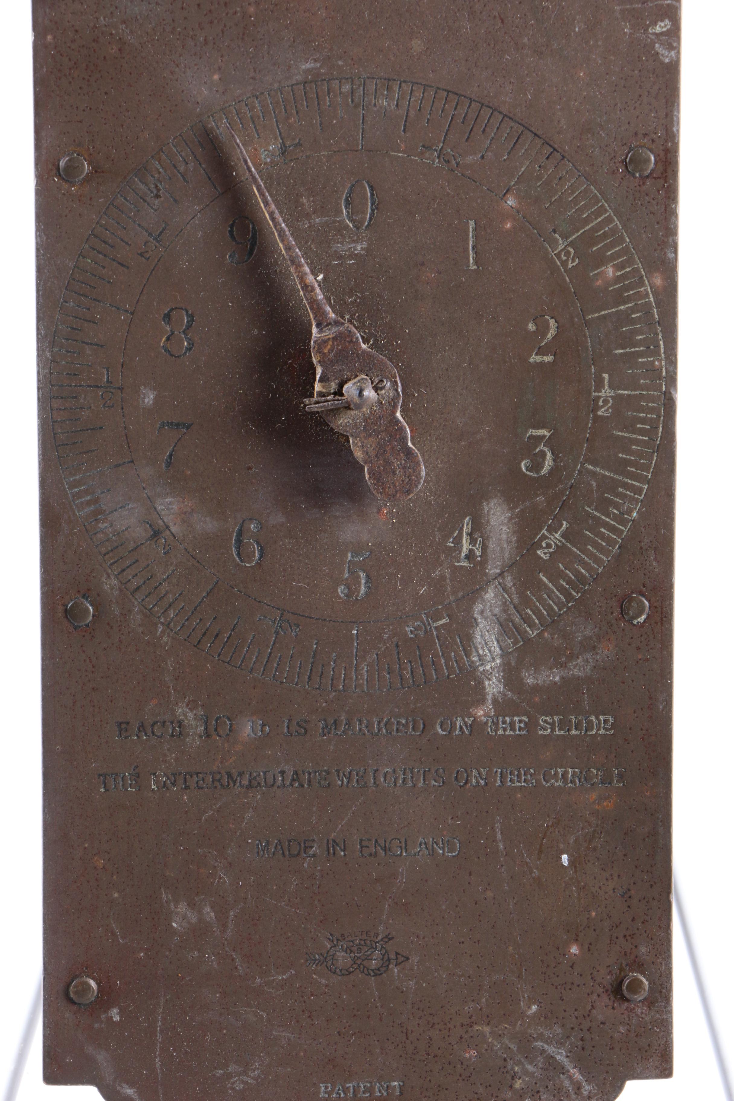 Vintage "Salters" Improved Circular Spring Balance Scale