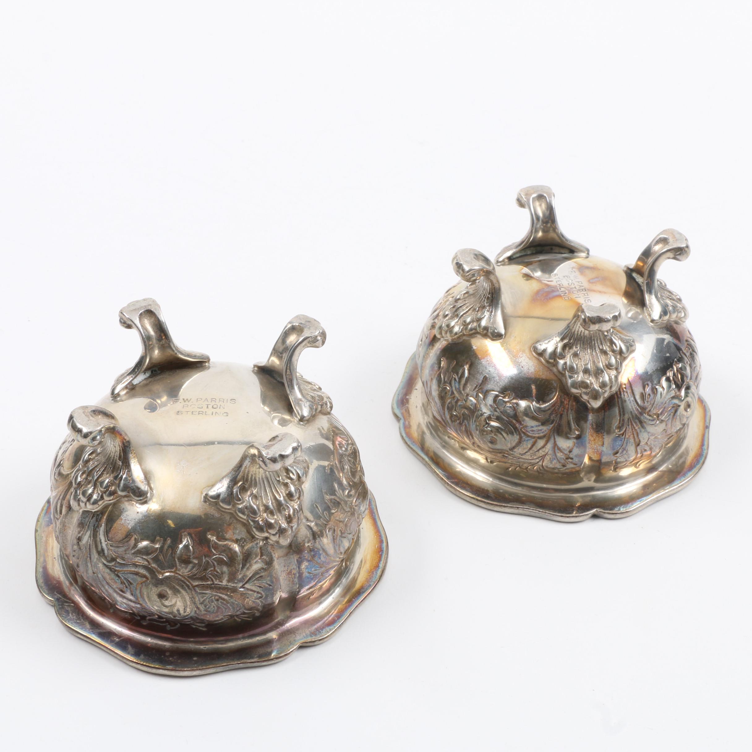 "FW Parris Boston" Sterling Silver Master Salts