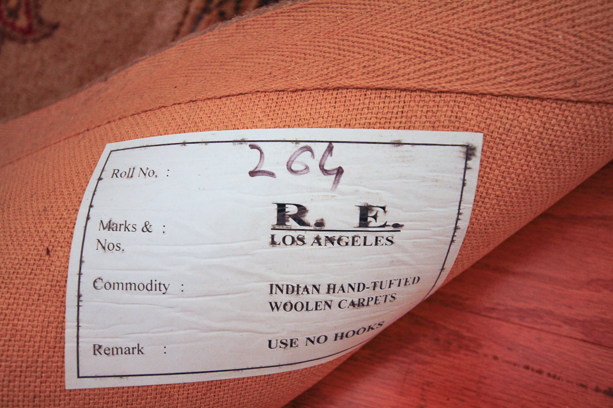 Hand Tufted Indian "Kingsley House" Wool Area Rug