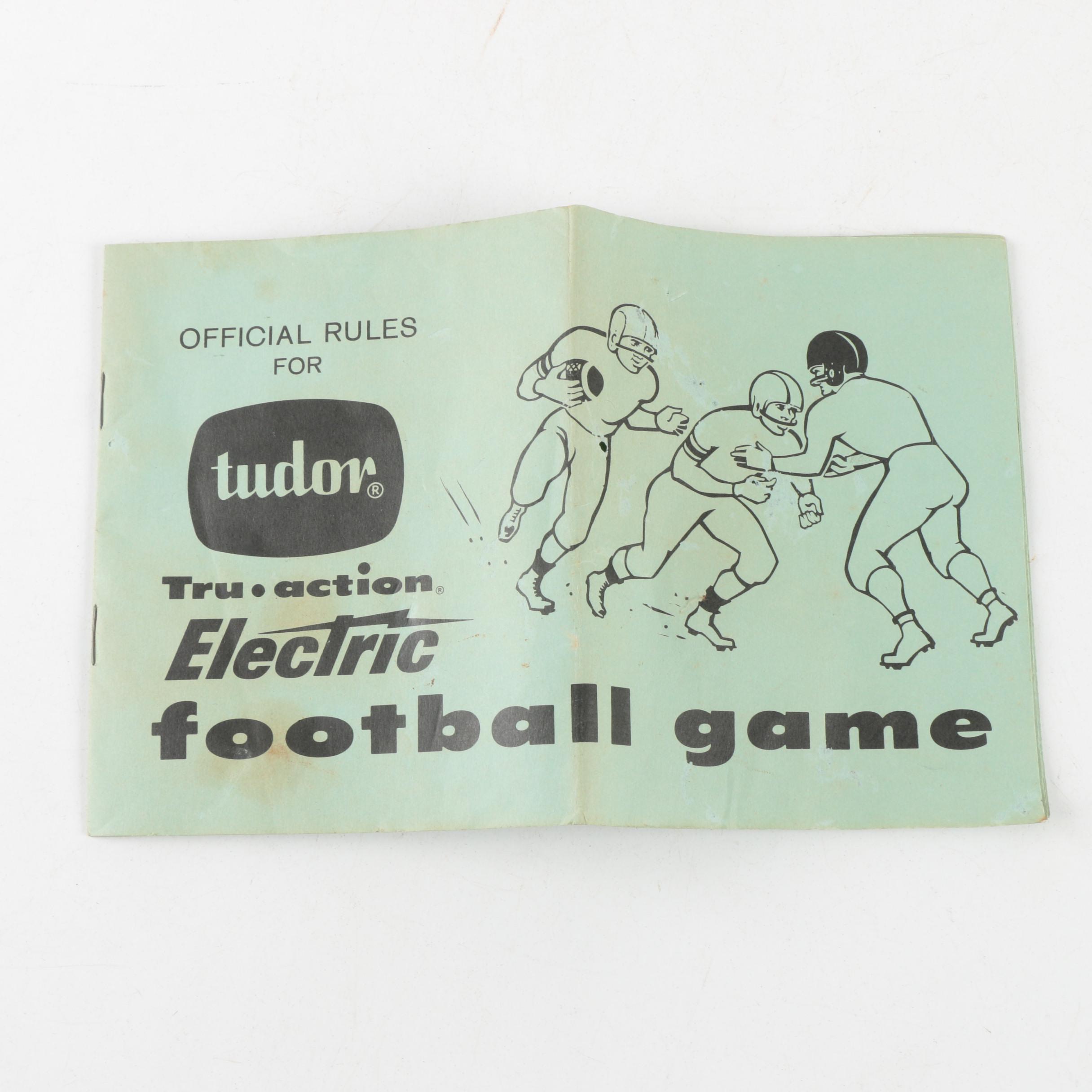 1950s-Era Tudor Tru-Action Electric Football Game