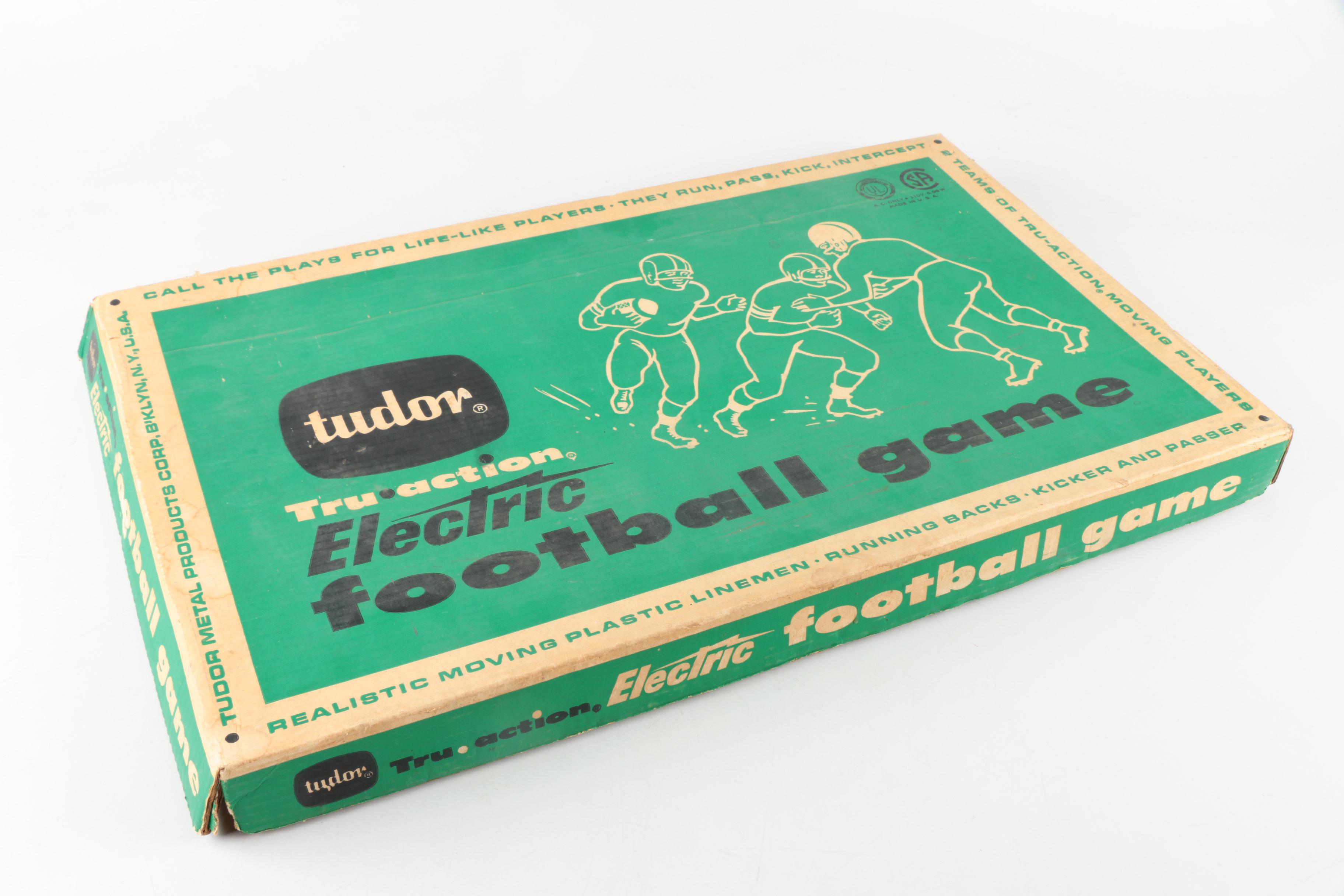 1950s-Era Tudor Tru-Action Electric Football Game