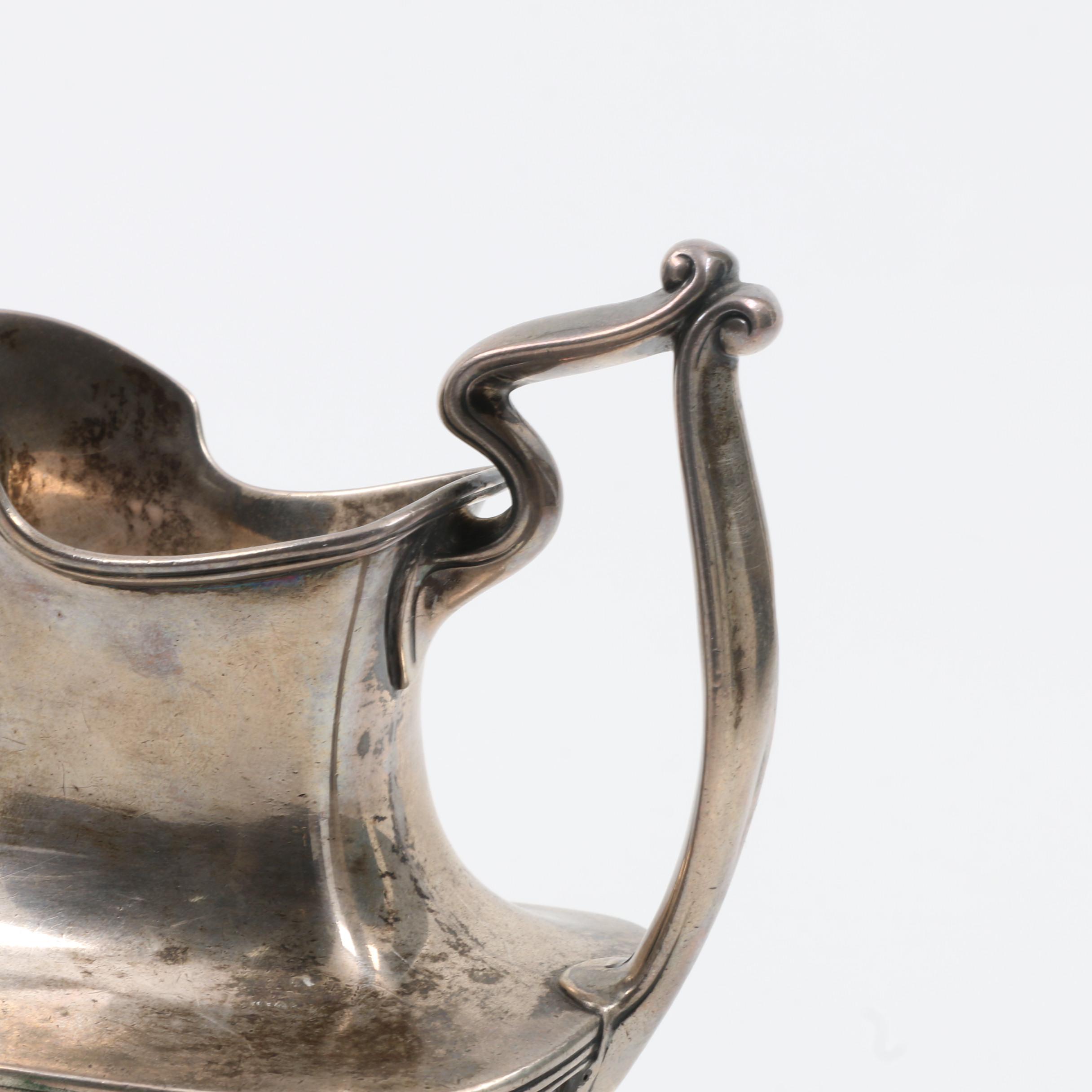 Antique Circa 1906 Gorham Sterling Silver Creamer