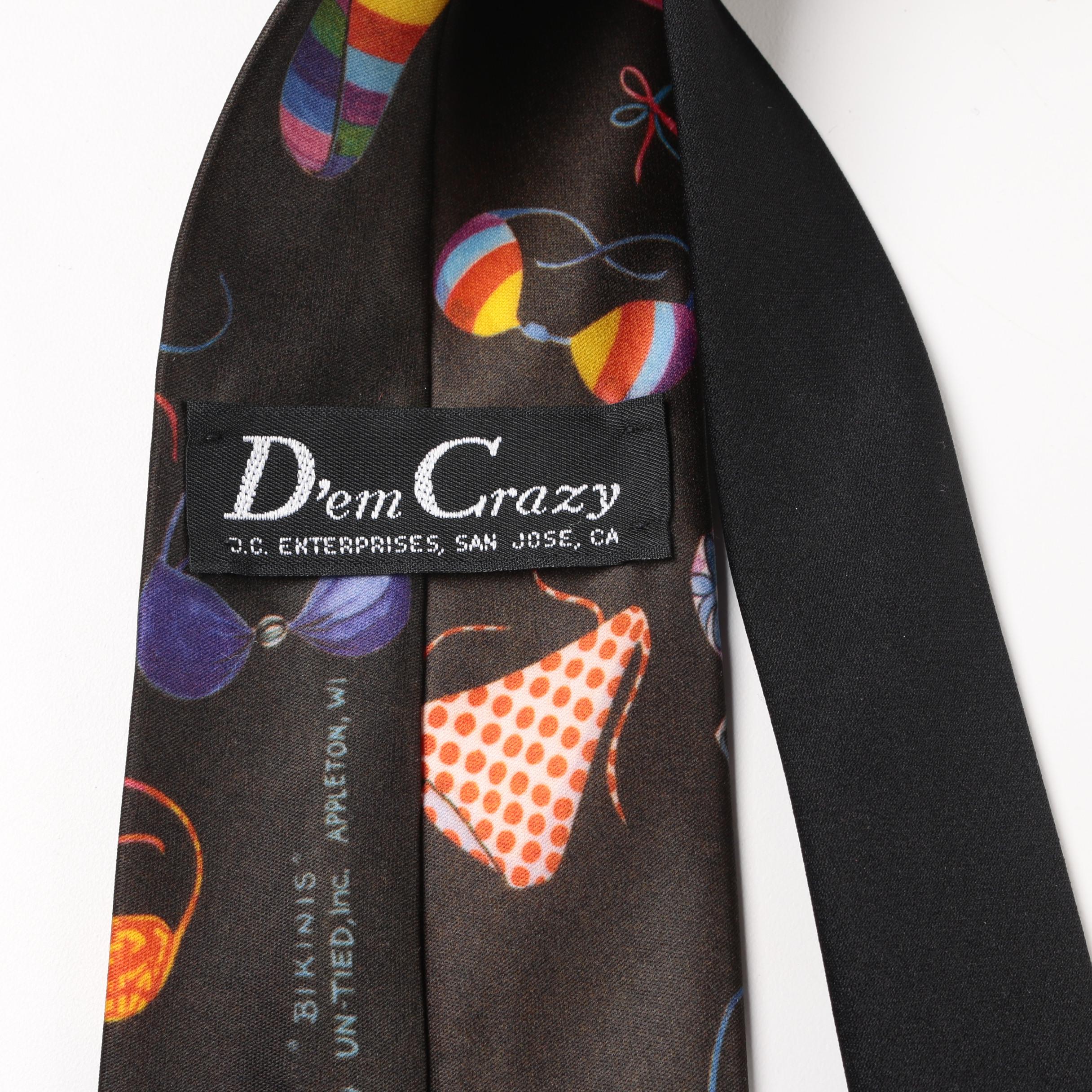 Whimsical Men's Ties Including Looney Tunes