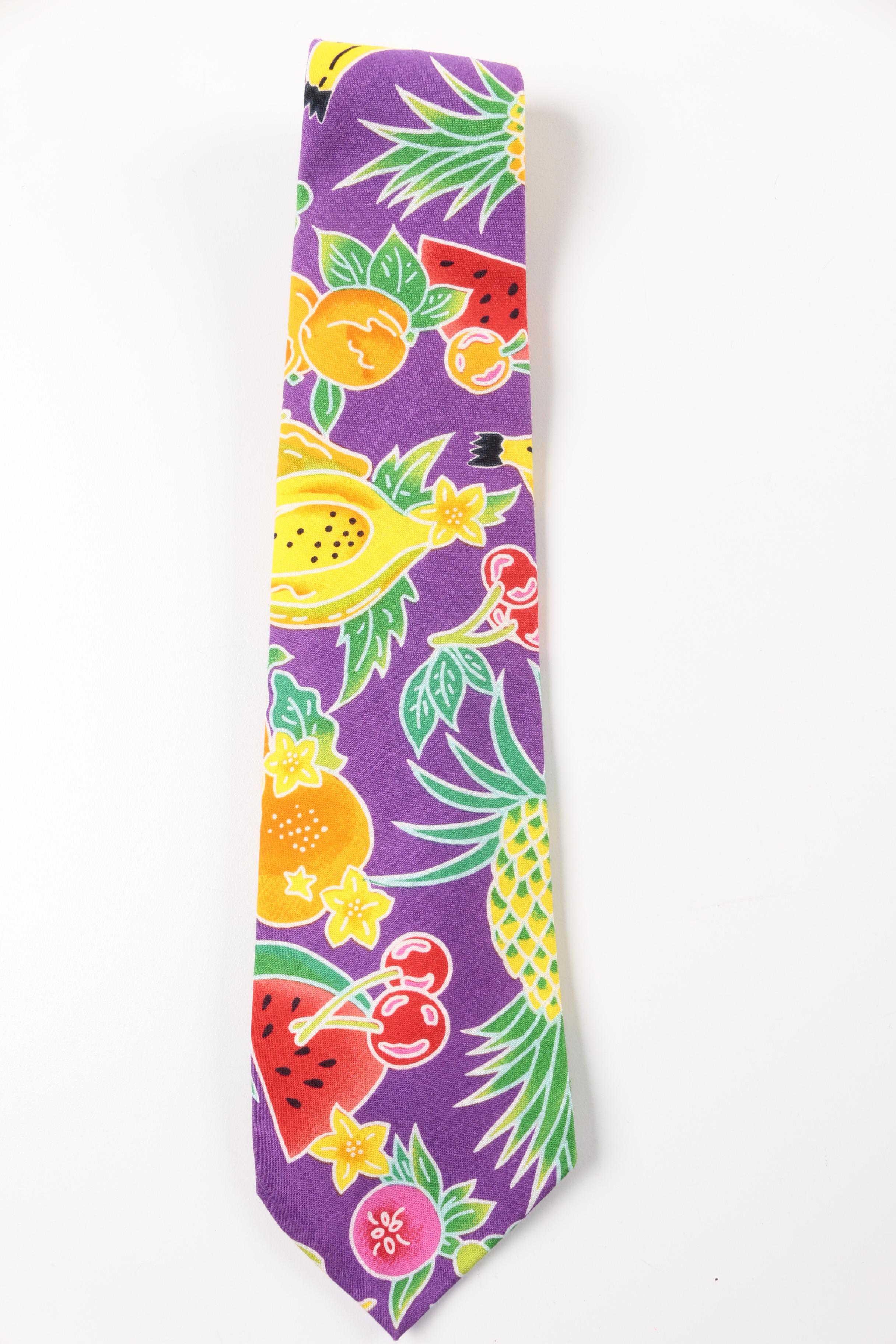 Whimsical Men's Ties Including Looney Tunes