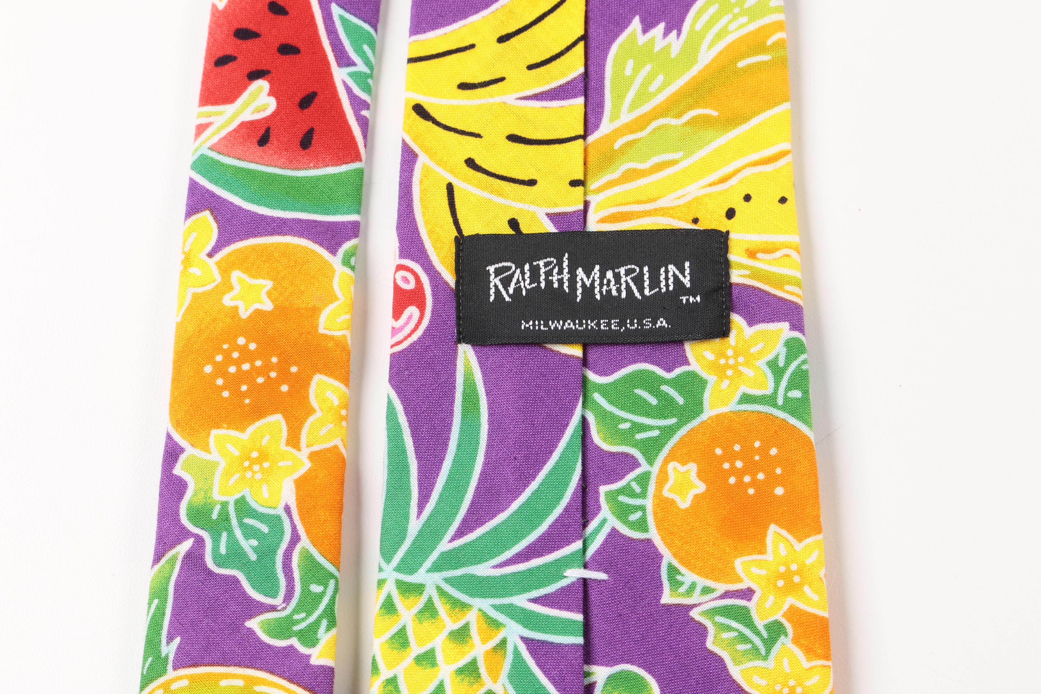 Whimsical Men's Ties Including Looney Tunes