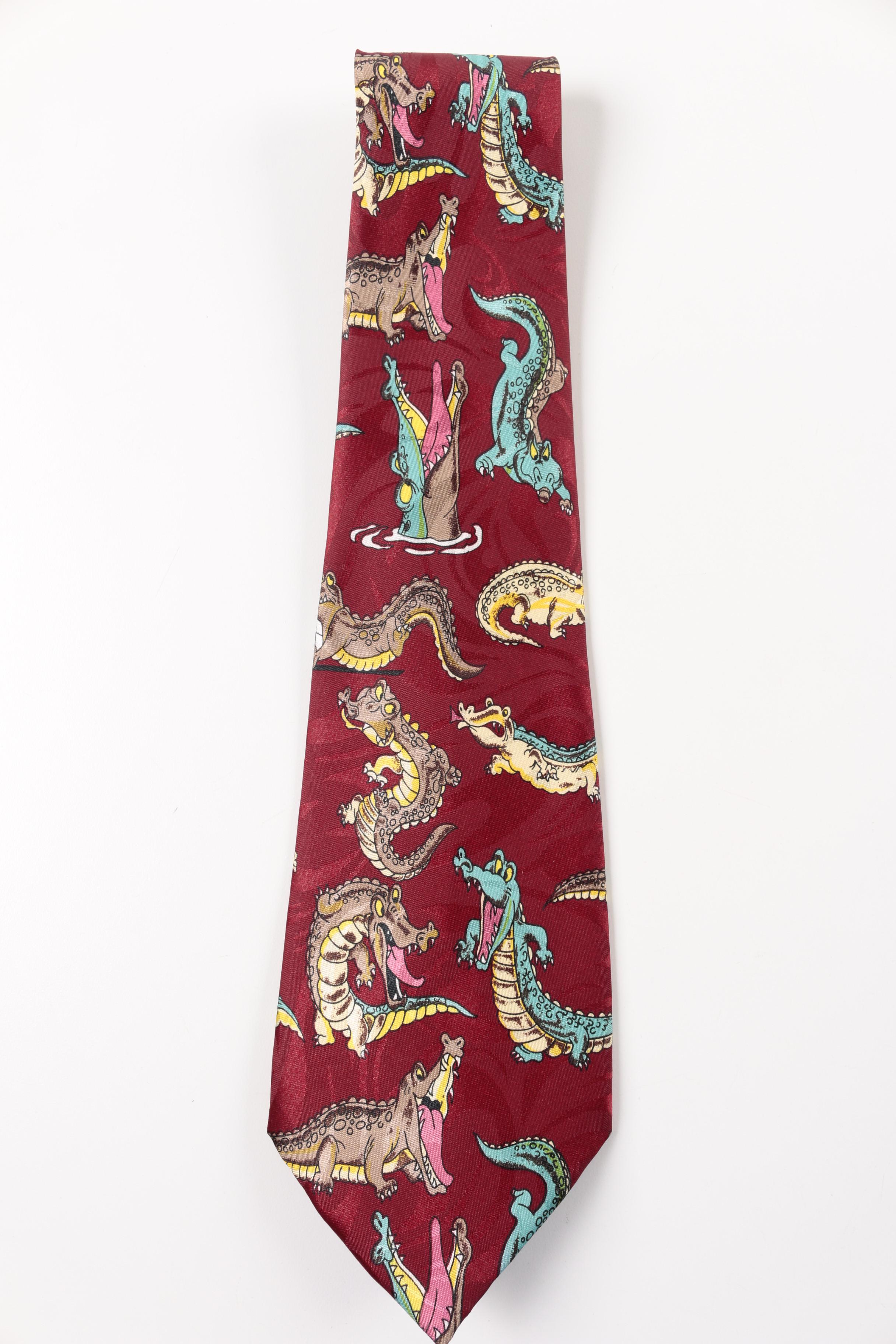 Whimsical Men's Ties Including Looney Tunes