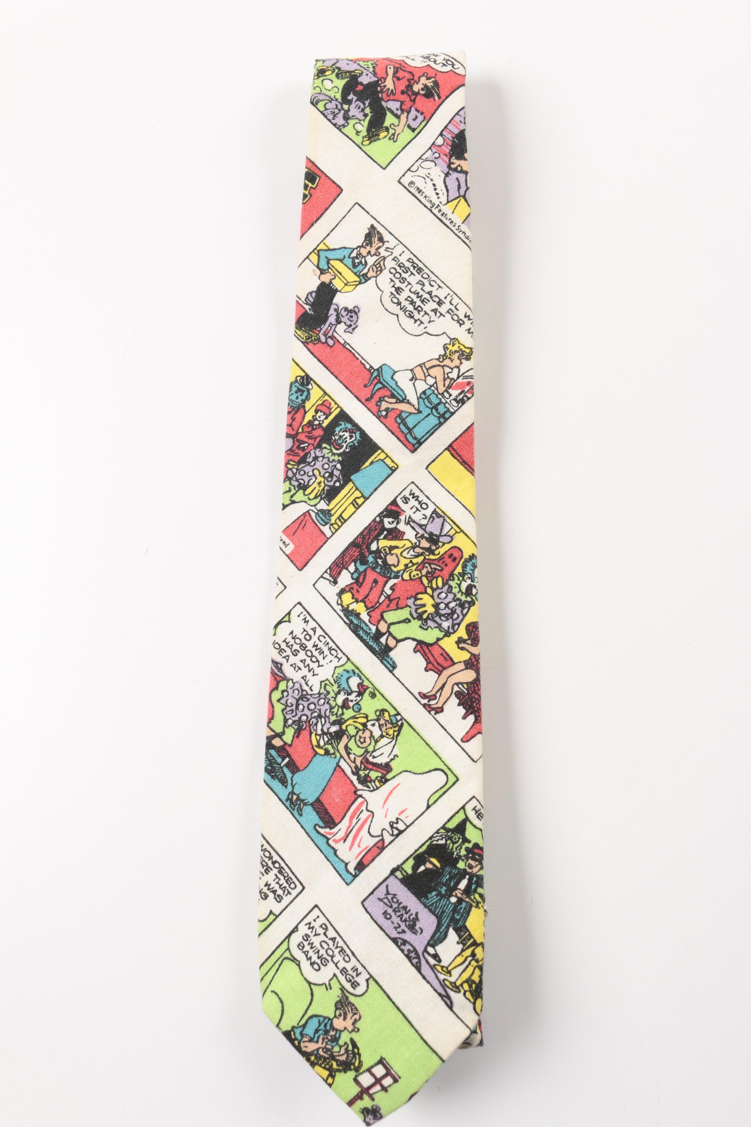 Whimsical Men's Ties Including Looney Tunes