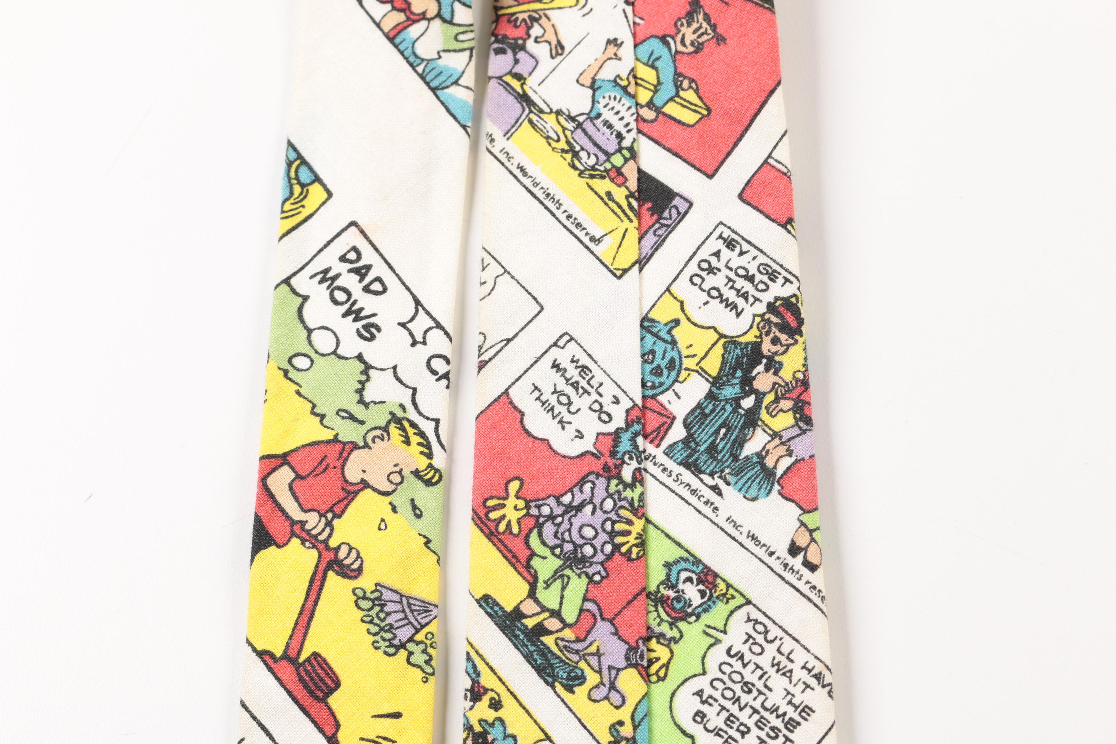 Whimsical Men's Ties Including Looney Tunes