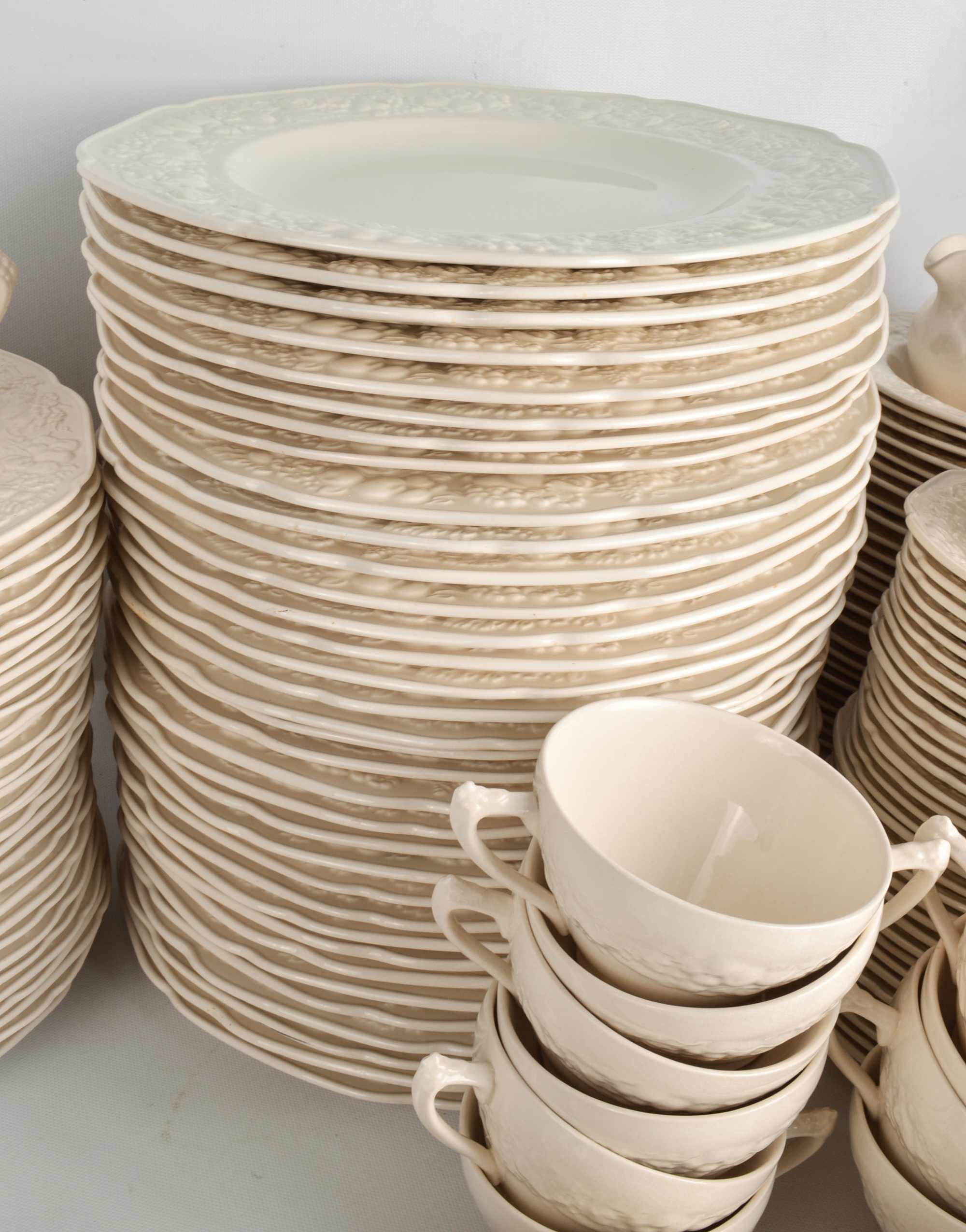 Generous Assortment of Crown Ducal "Florentine" China