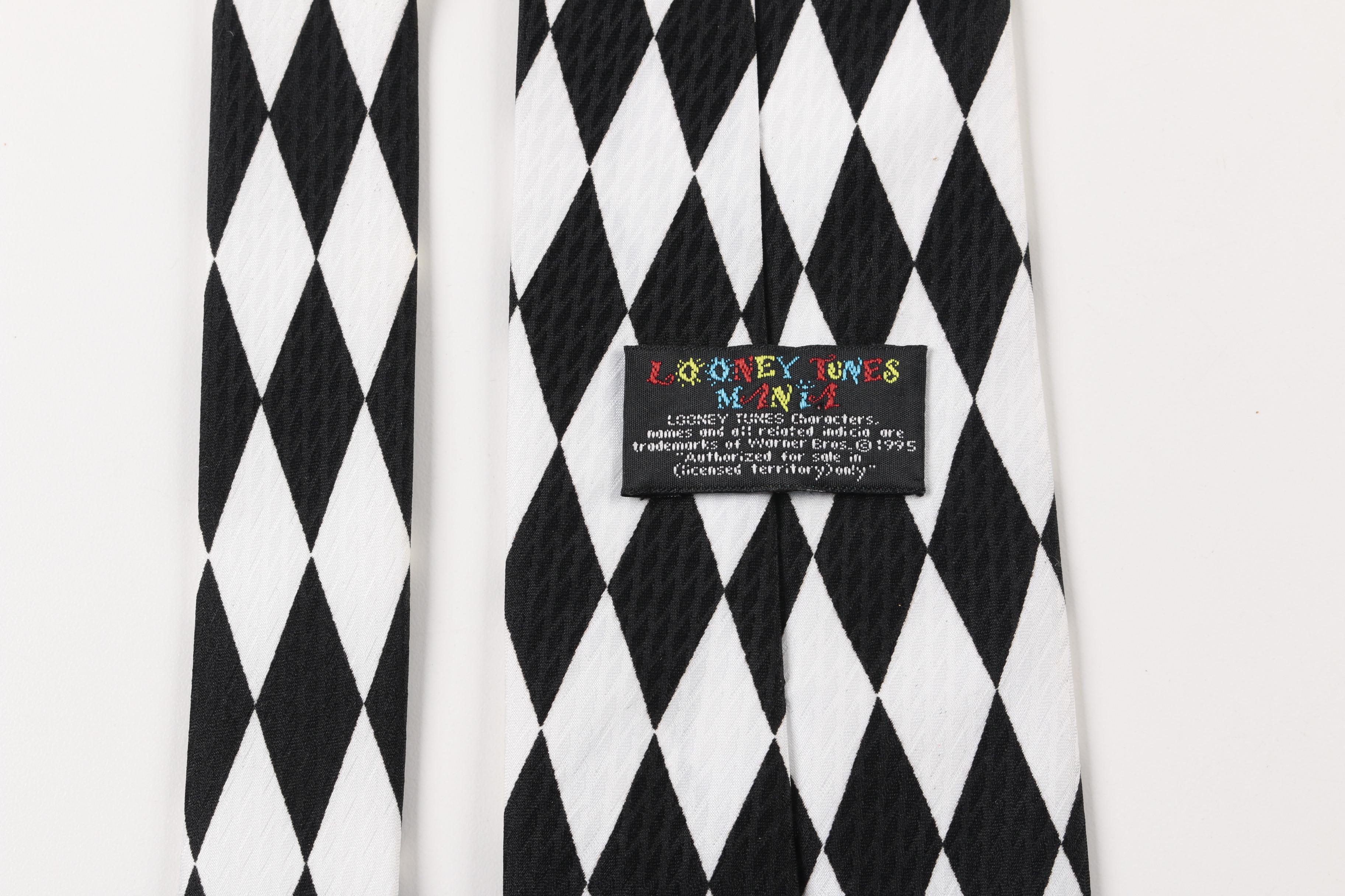 Whimsical Men's Ties Including Looney Tunes