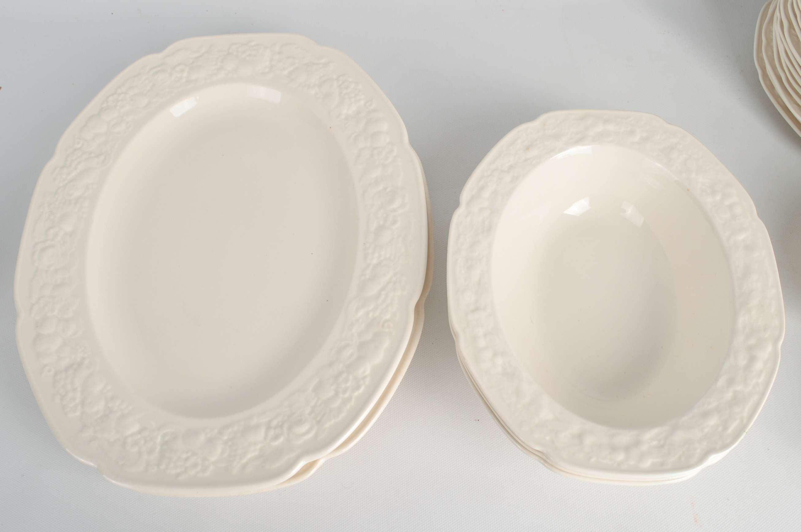 Generous Assortment of Crown Ducal "Florentine" China