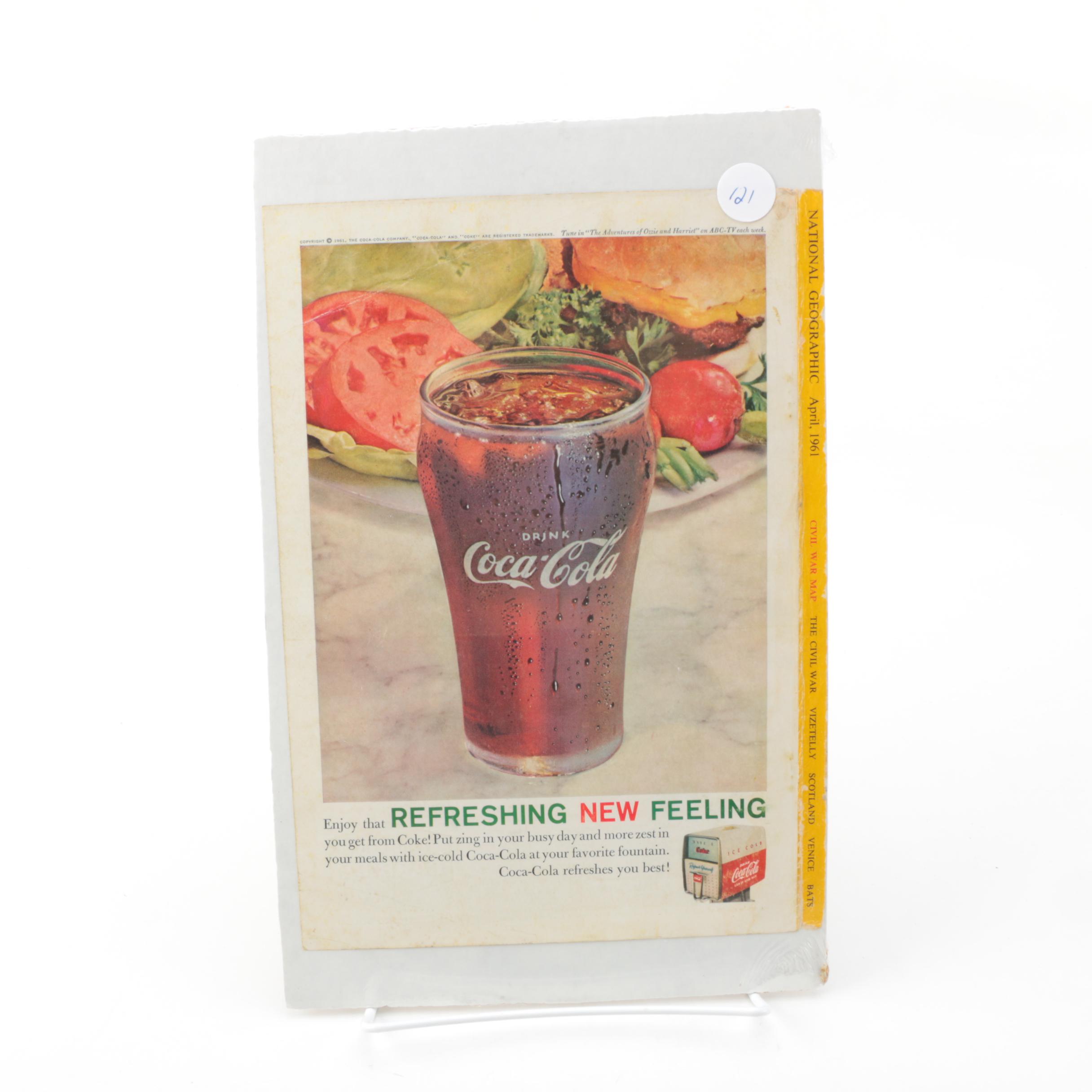 Coca-Cola Ads from '49, '50, '60, and '61