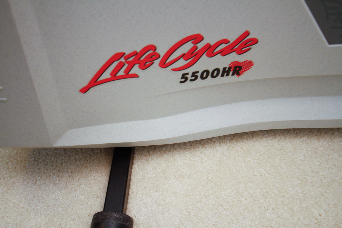 Life Cycle 5500HR Recumbent Bike