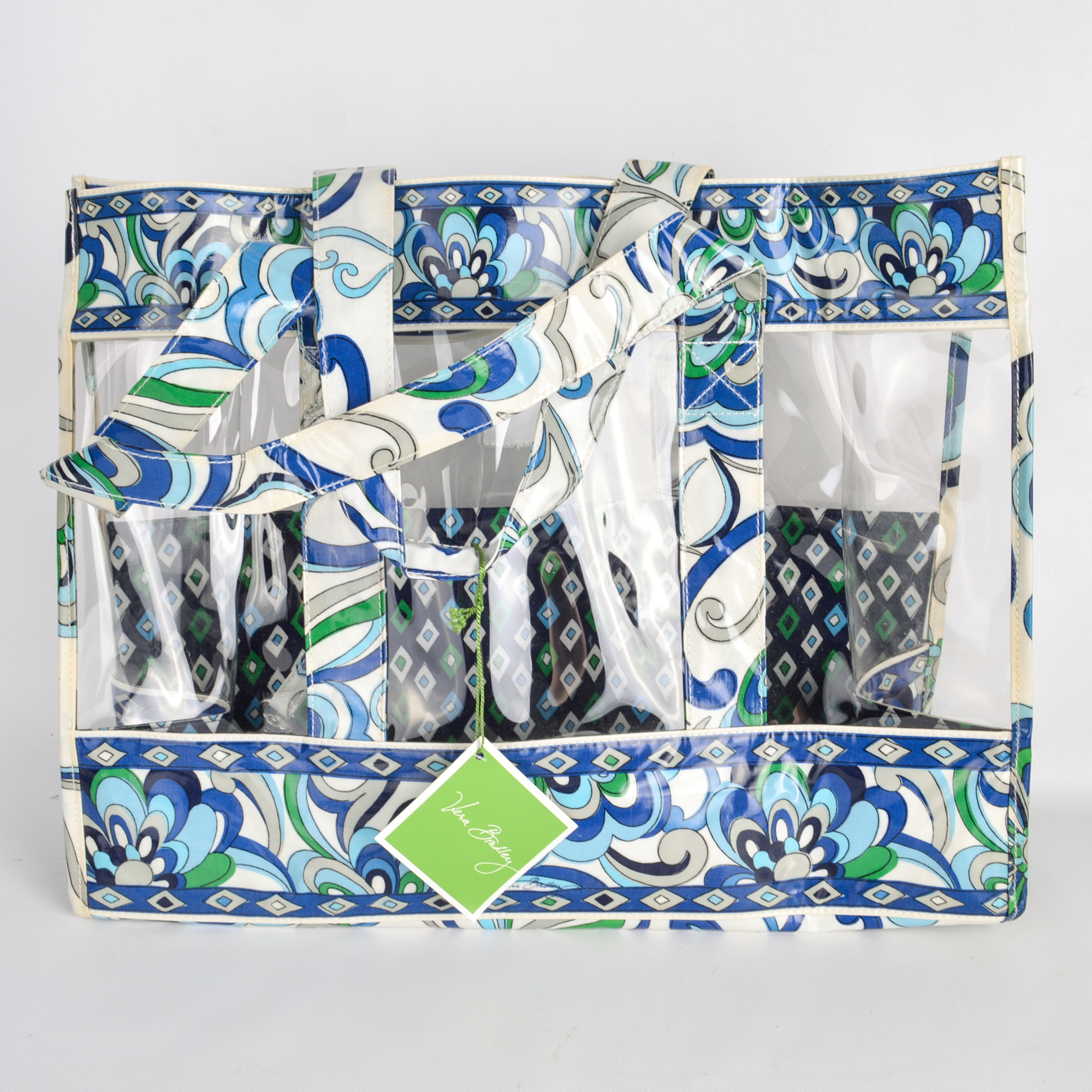 Vera Bradley "Mediterranean White" Tote and Accessories