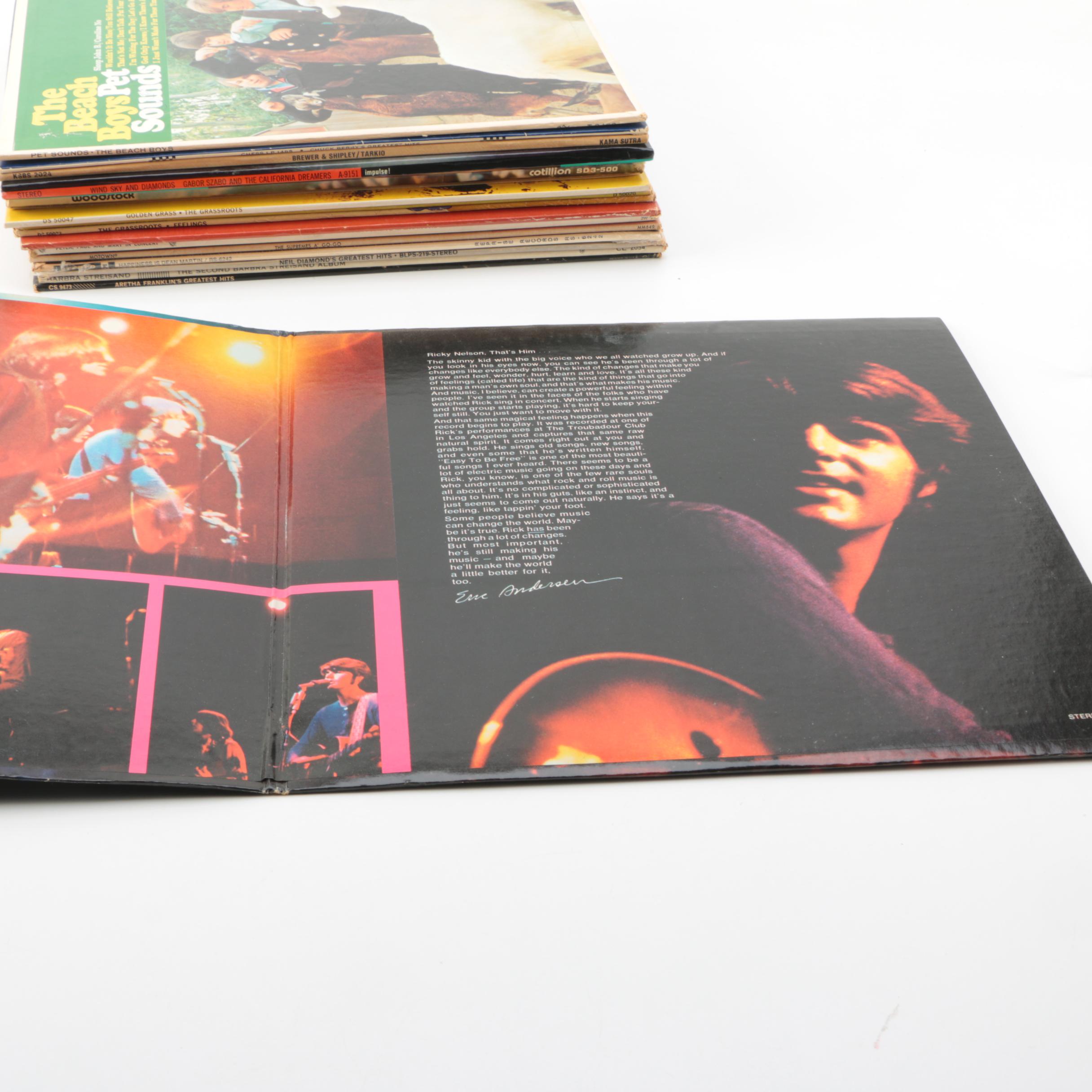 Neil Diamond, Barbara Streisand, Beach Boys and Other Vintage Records