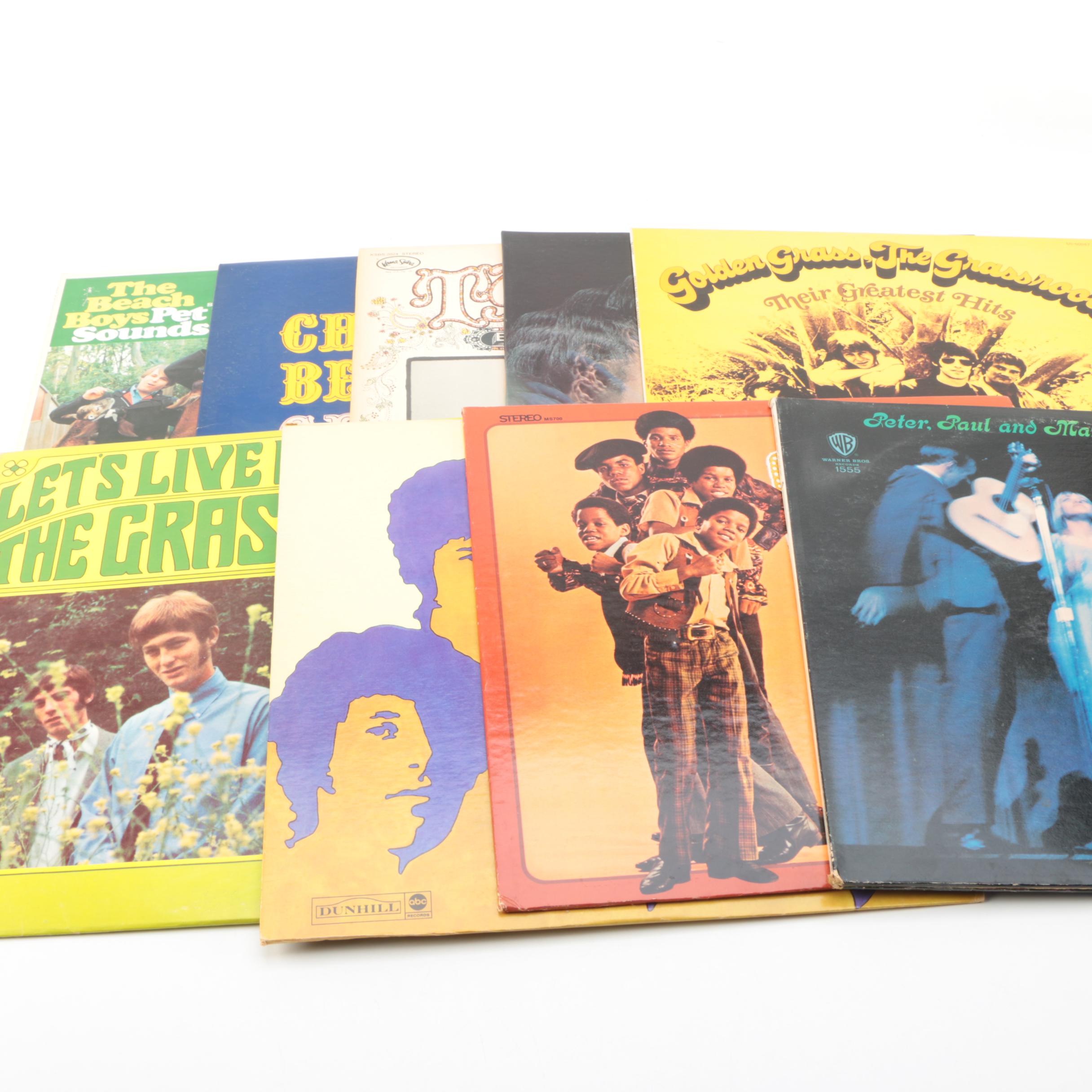 Neil Diamond, Barbara Streisand, Beach Boys and Other Vintage Records