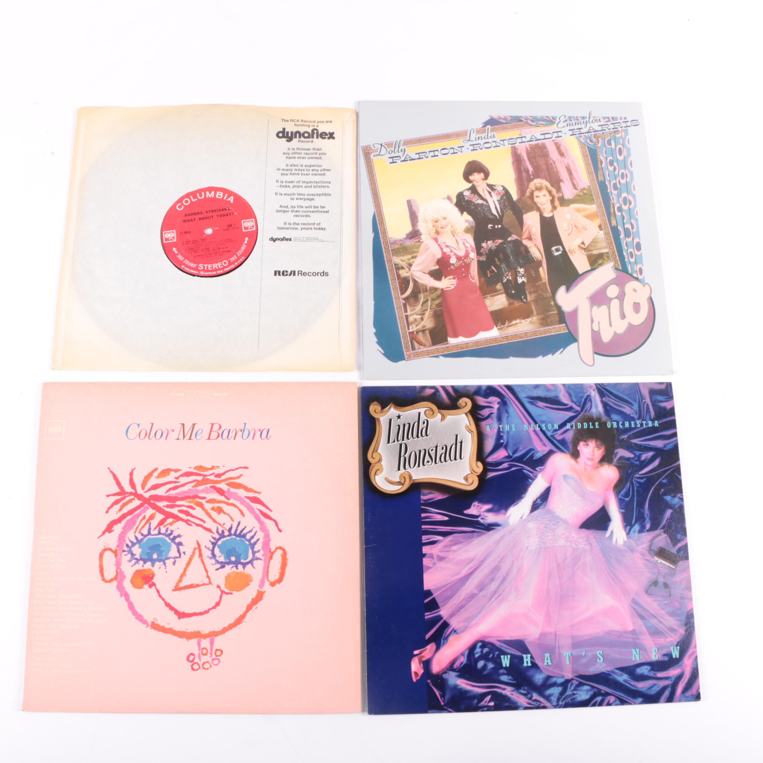 Dolly Parton, Barbra Streisand, Joni Mitchell and Other Vintage LPs