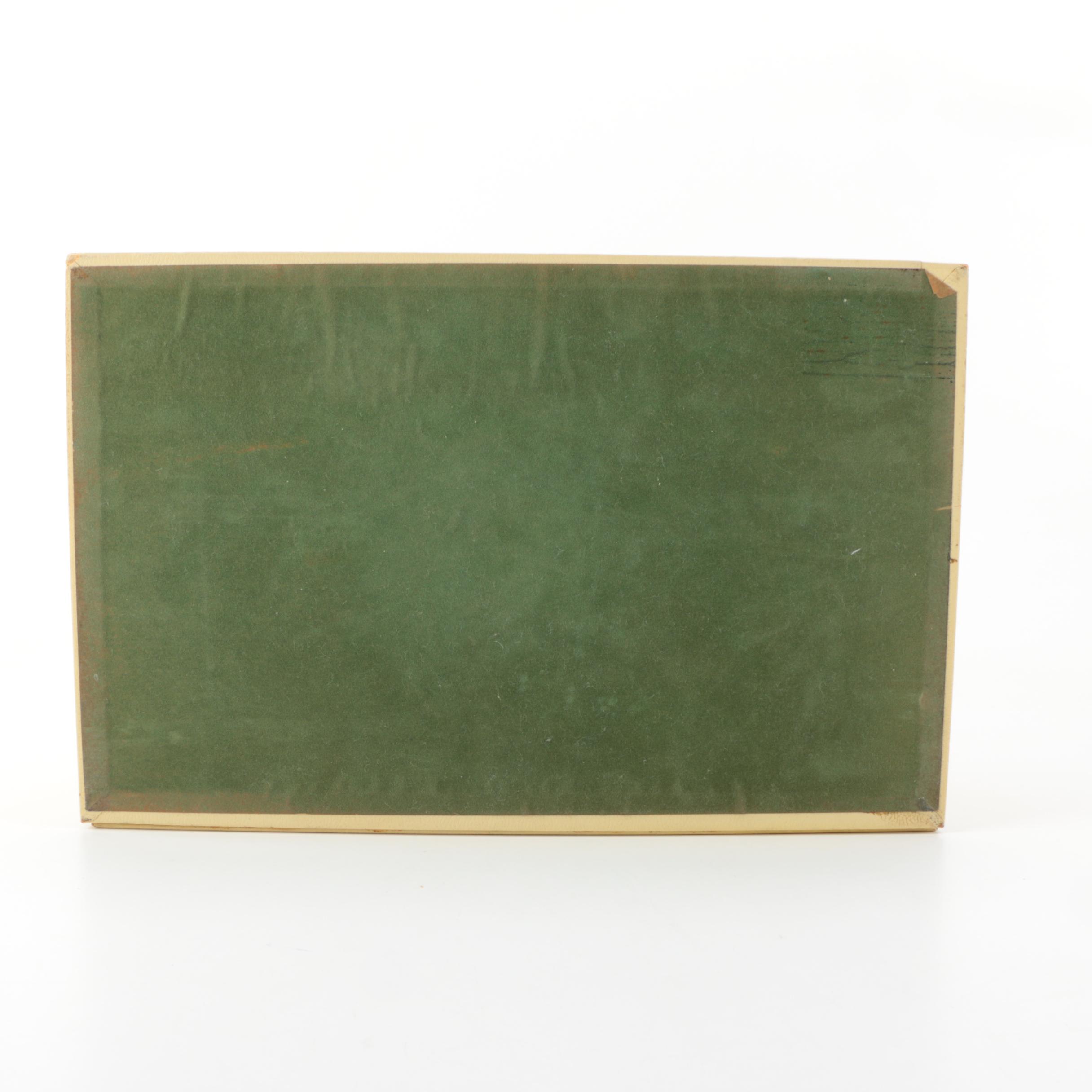 Vintage Leather Jewelry Box