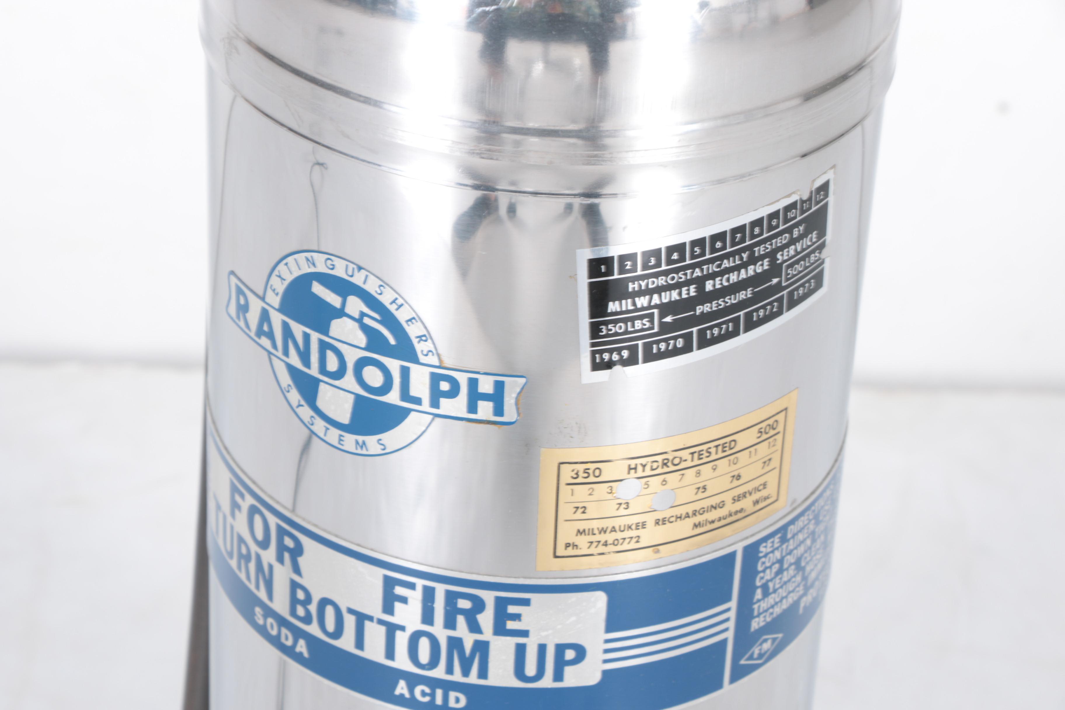 Fire Extinguisher Themed Table Lamp