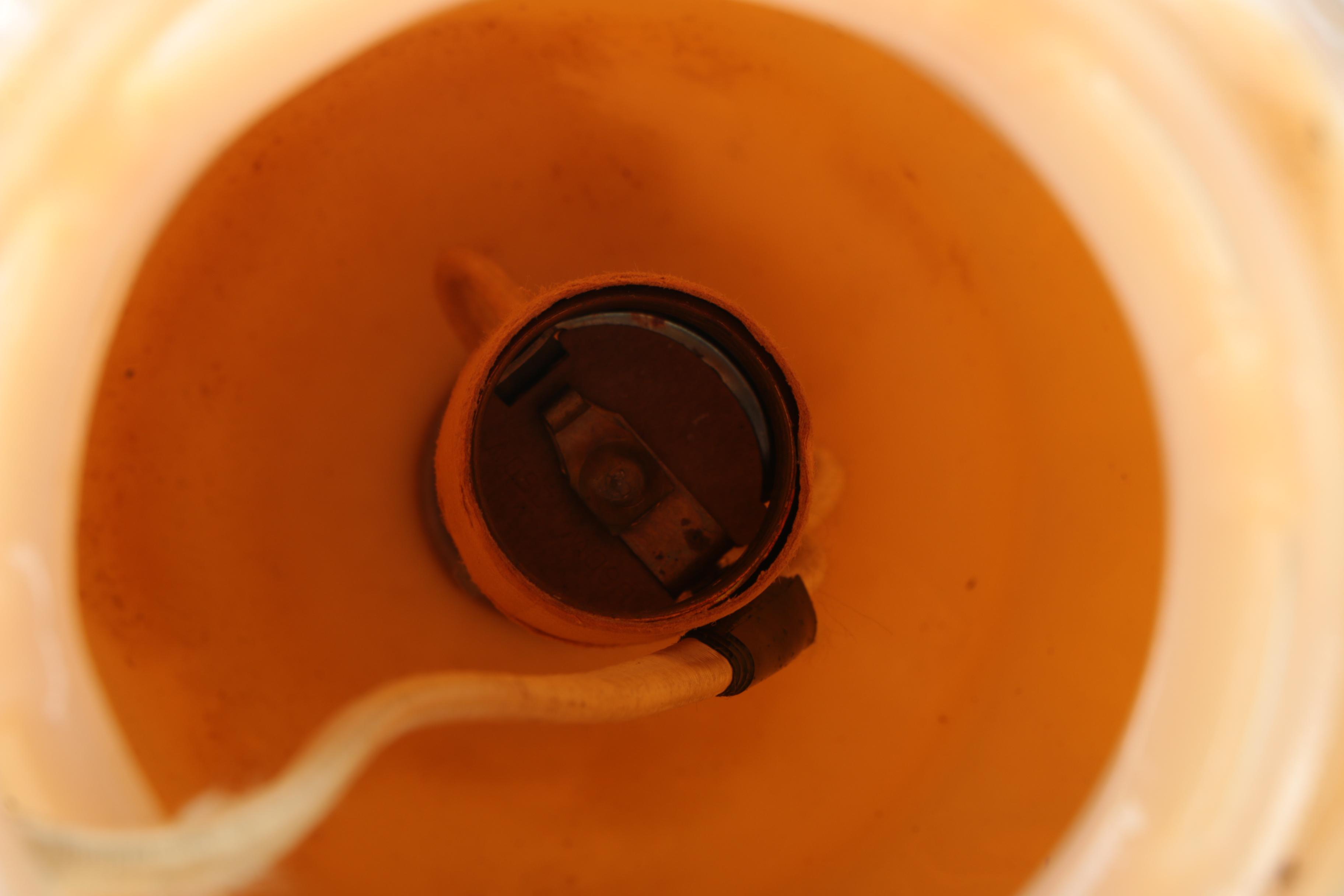 Vintage Table Lamp with Ceramic Base