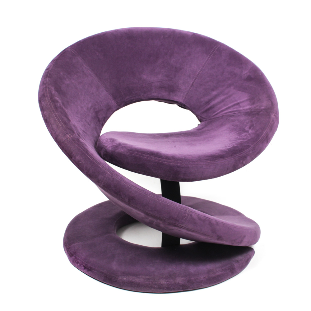 Modern Louis Durot Style Spiral Chair by Jaymar Furniture