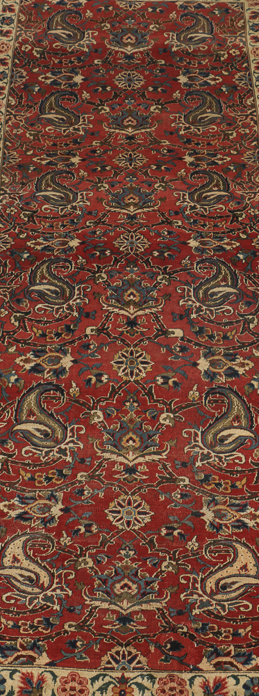 Vintage Tabriz Hand Made Wool Area Rug