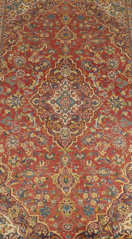 Vintage Persian Hand Woven Wool Area Rug