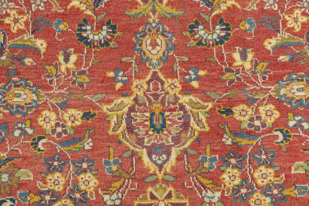 Vintage Persian Hand Woven Wool Area Rug