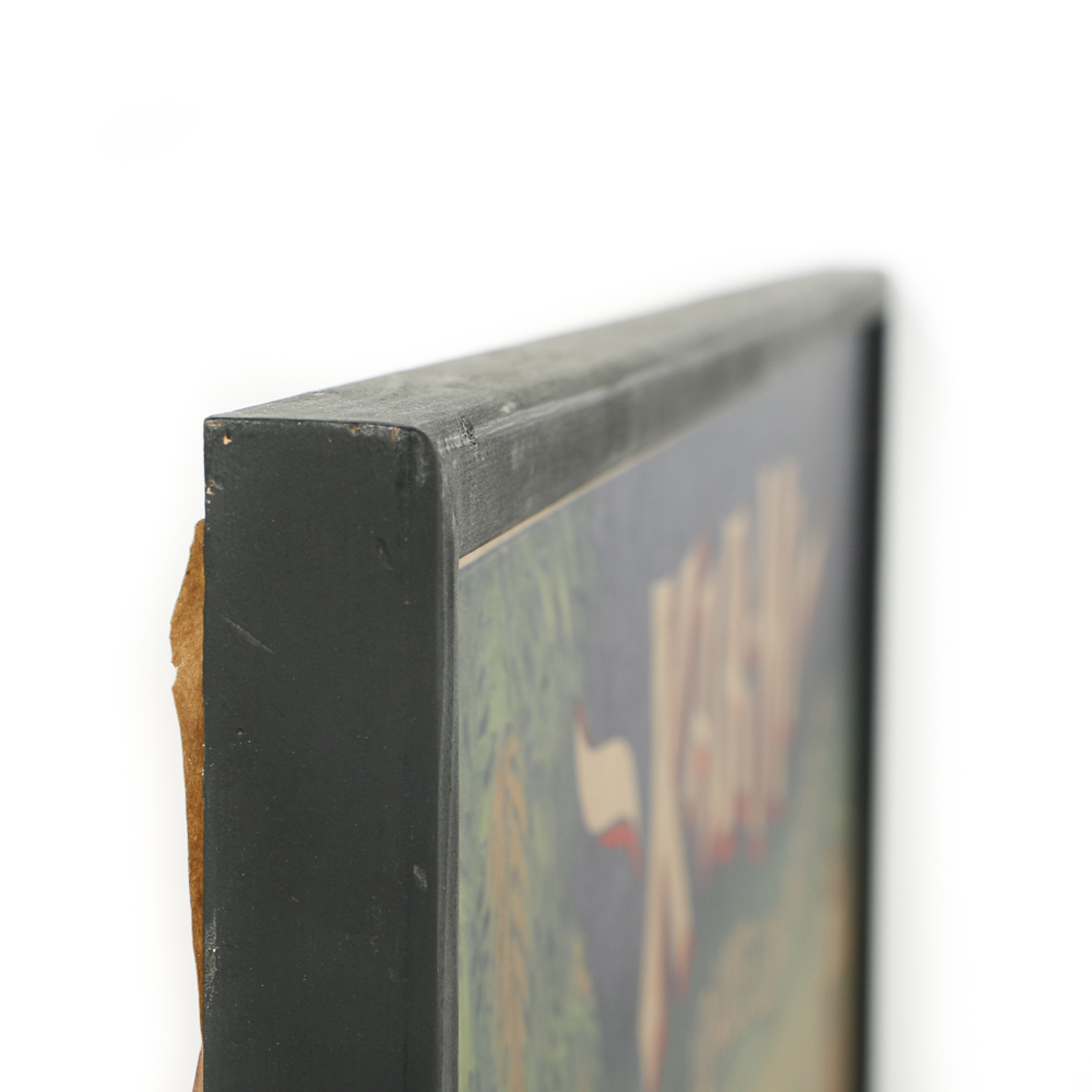 Early 20th-Century Chromolithograph Poster on Paper "Kar-mi"