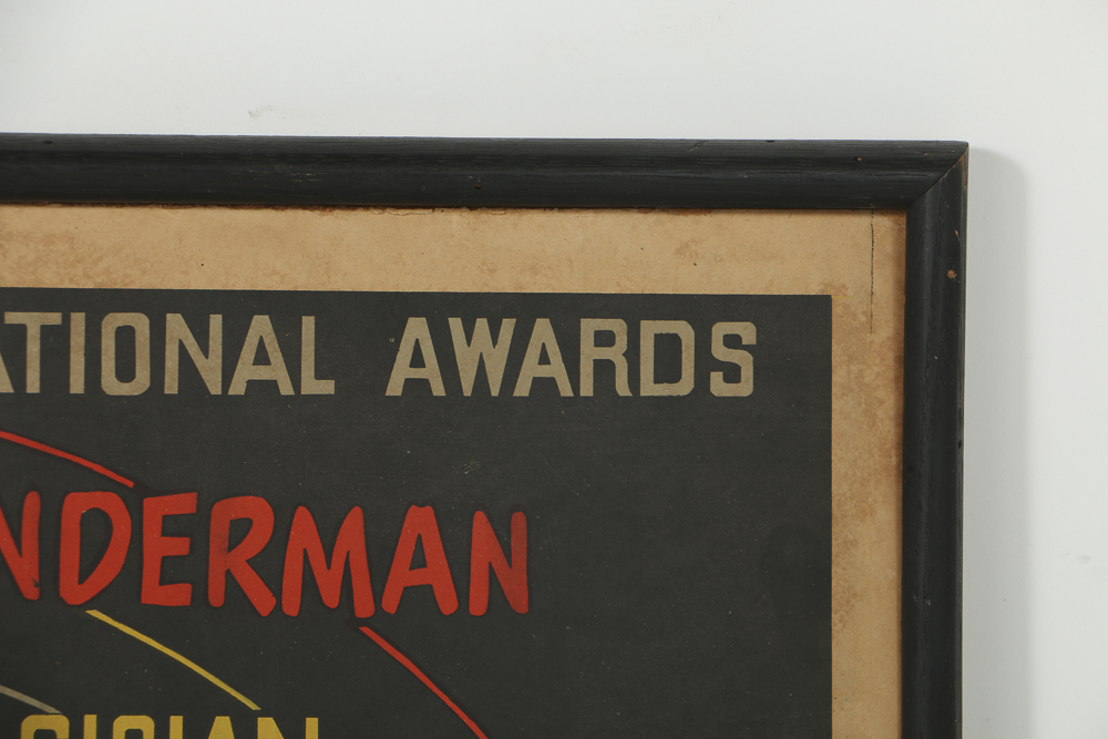 Mid 20th-Century Chromolithograph Poster on Paper "Gogia Pasha"