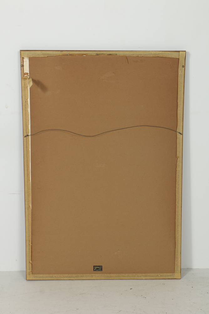 Mid 20th-Century Chromolithograph Poster on Paper "Gogia Pasha"