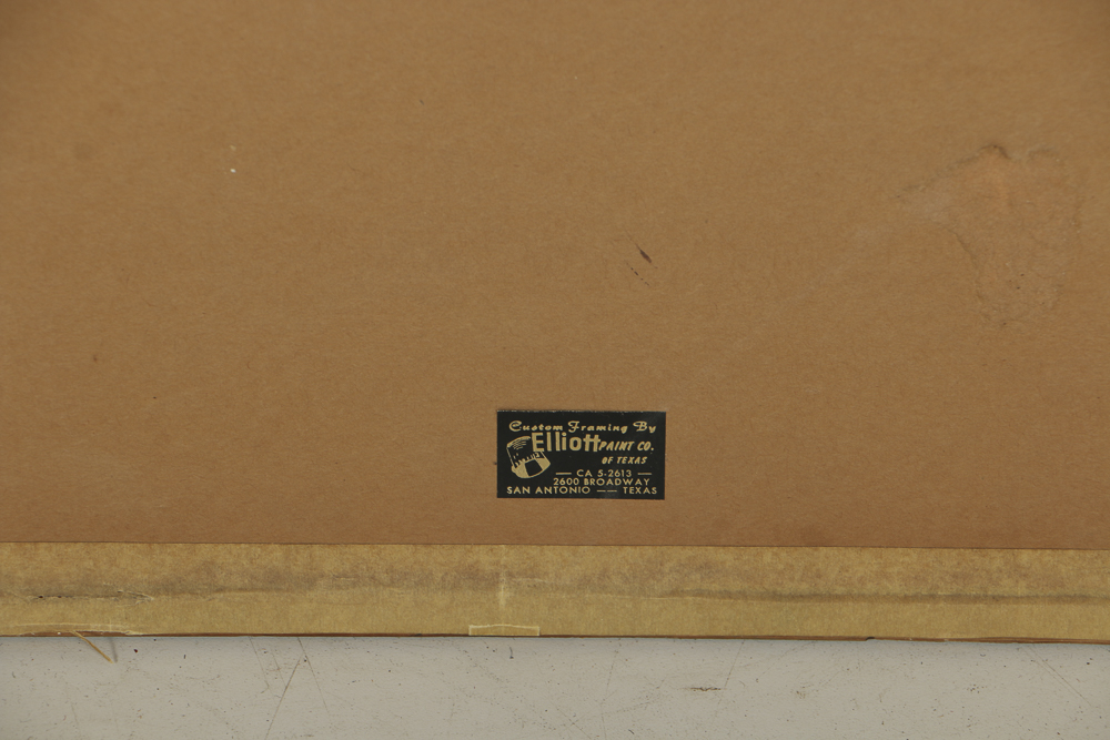 Mid 20th-Century Chromolithograph Poster on Paper "Gogia Pasha"