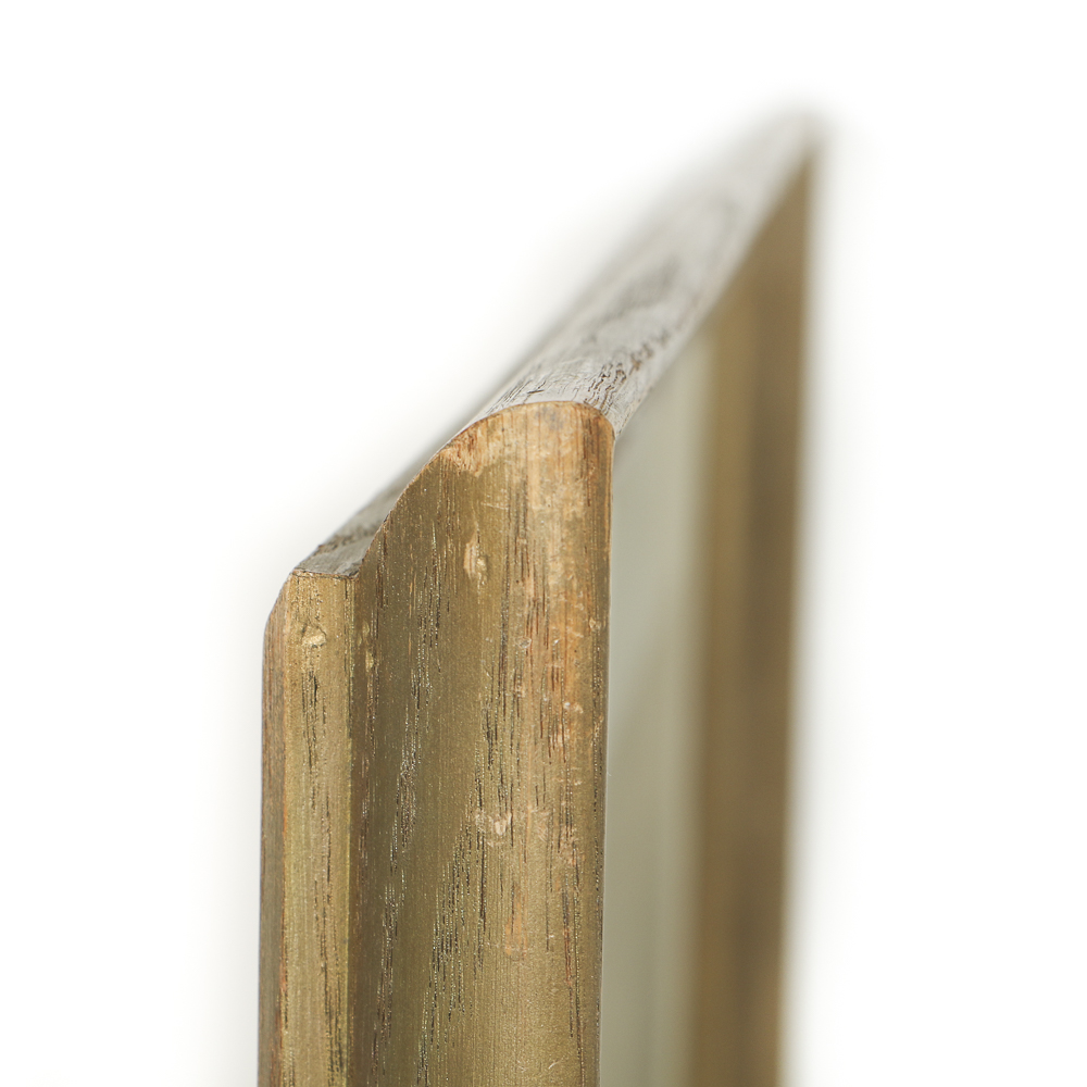 Gouache and Watercolor Painting on Paper of Lush Cottage Scene