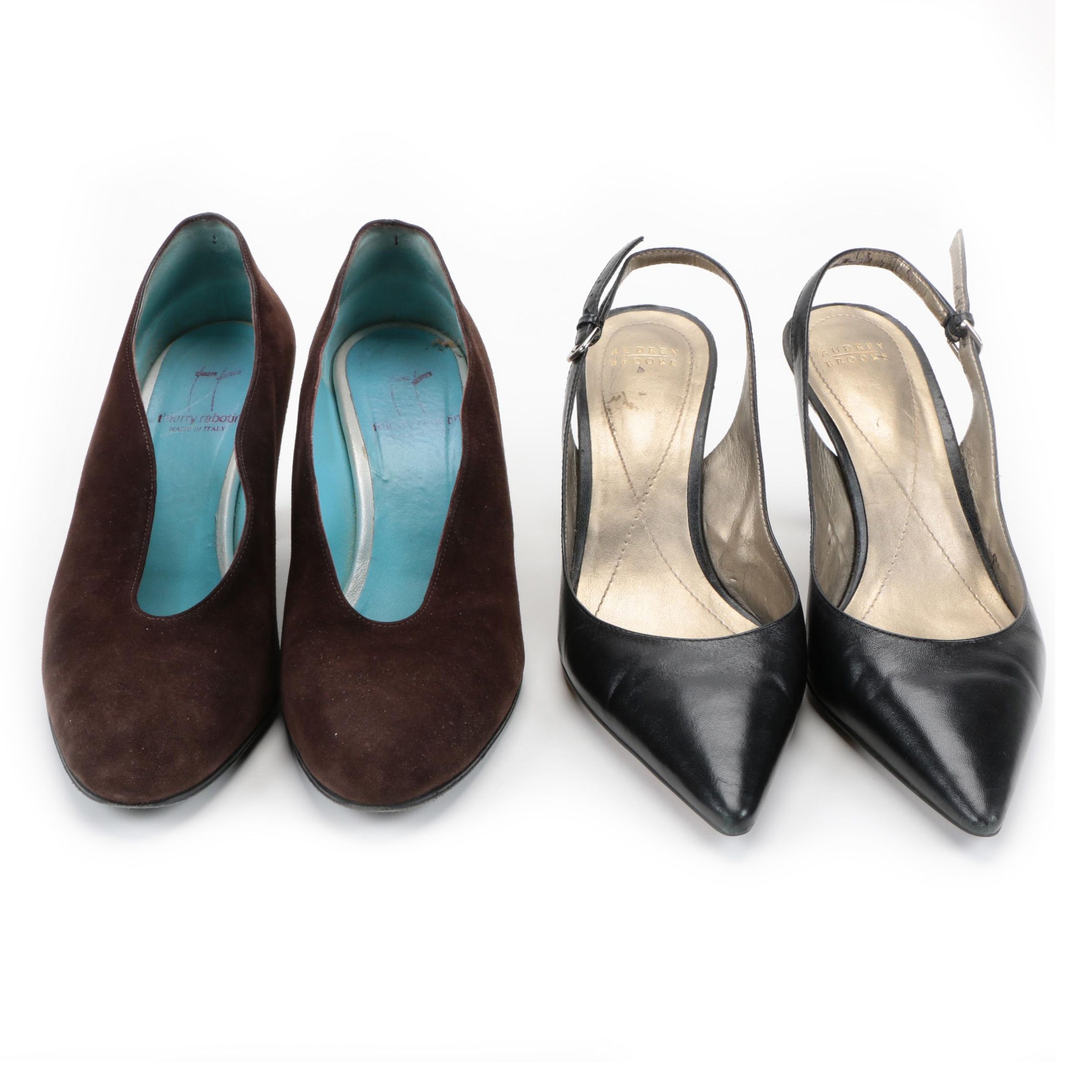 Thierry Rabotin and Audrey Brooke High Heels