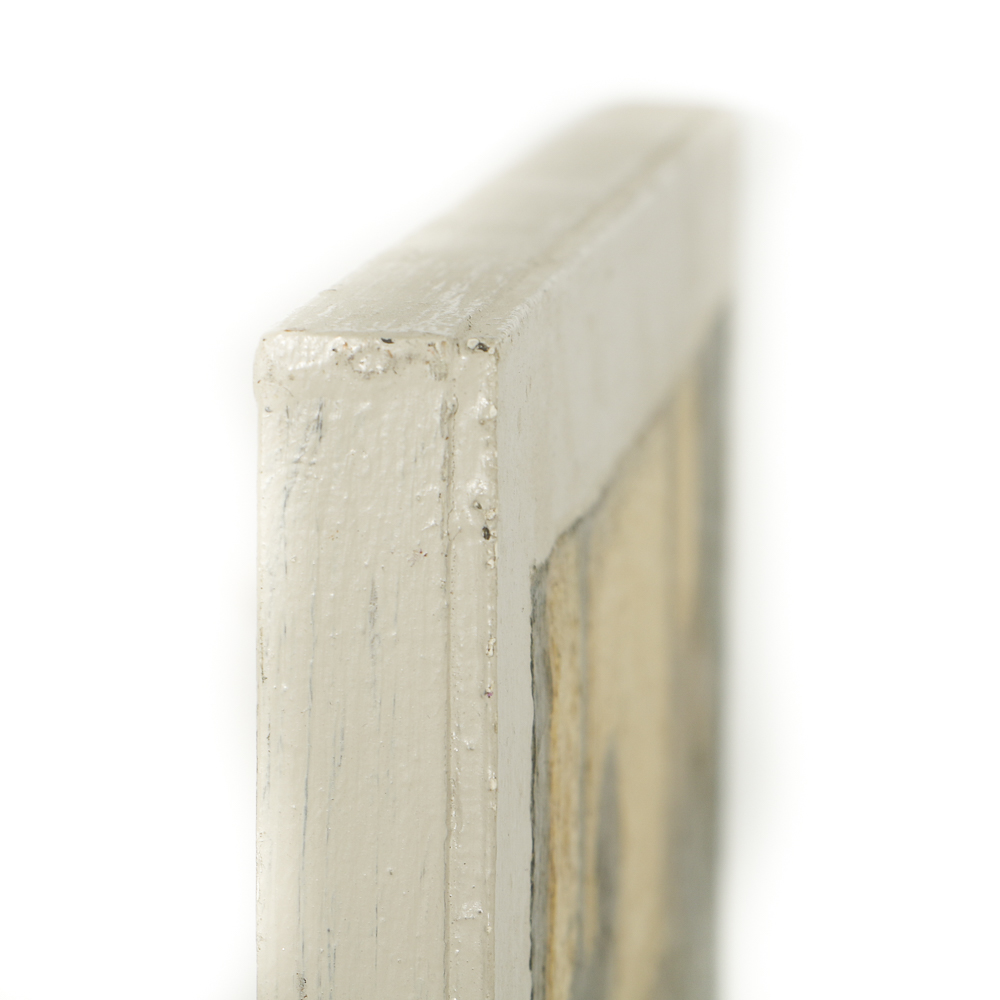 Edgar Hatten Oil Painting on Canvas "Two Seated Figures"