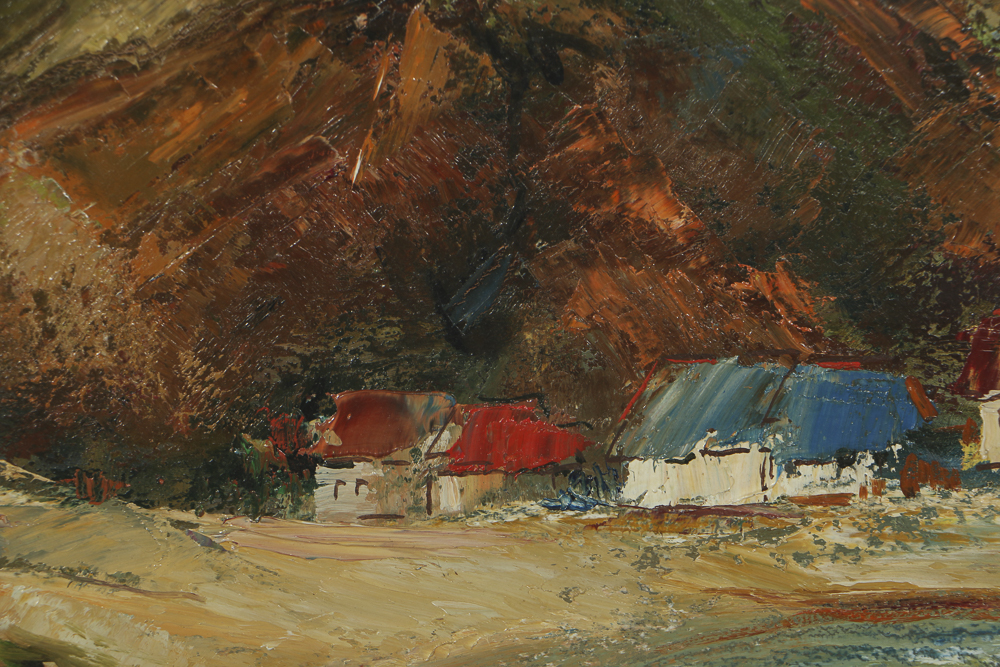 Eric Gibberd Oil Painting on Board "Malibu"