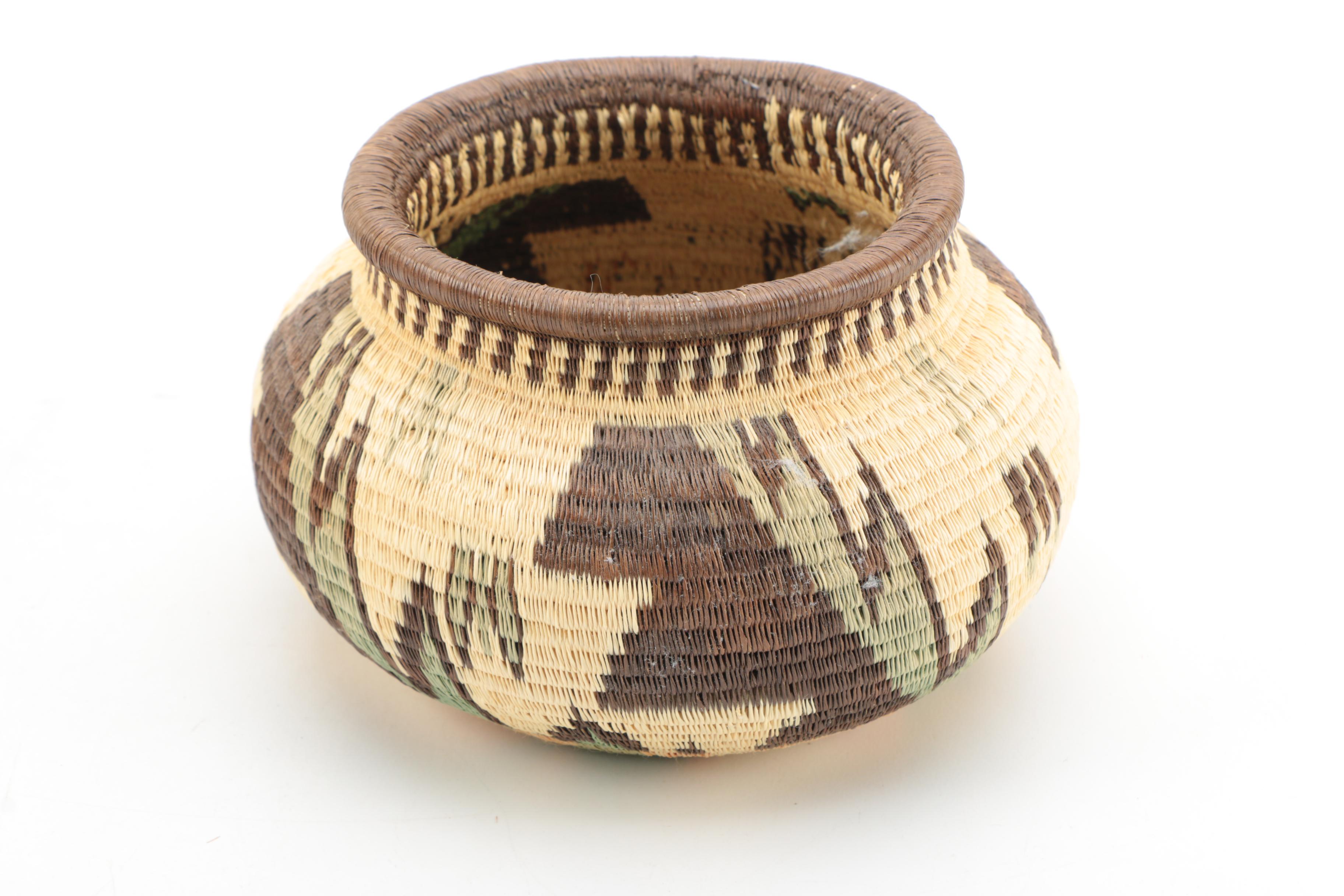 Woven Straw Baskets