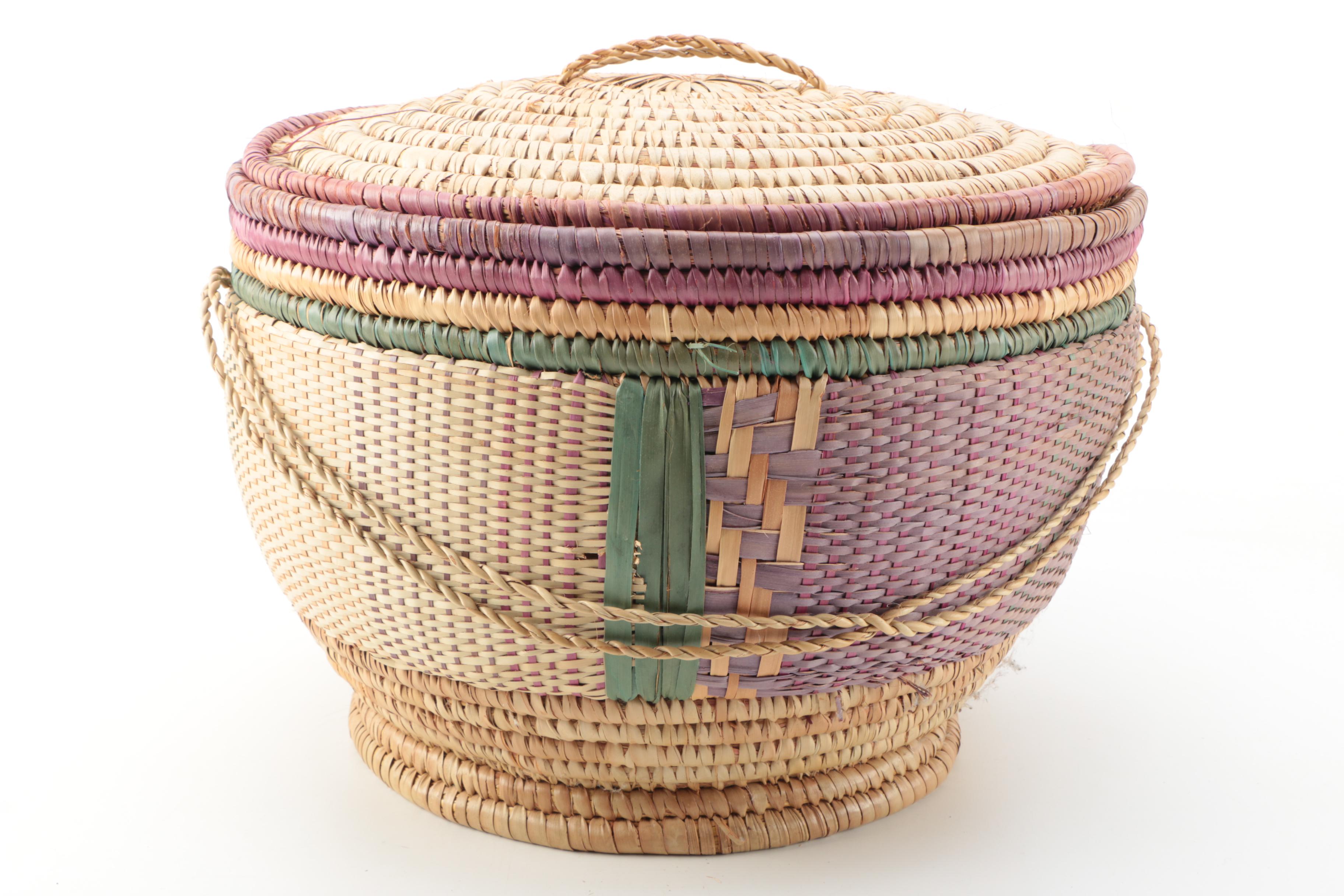 Woven Straw Baskets