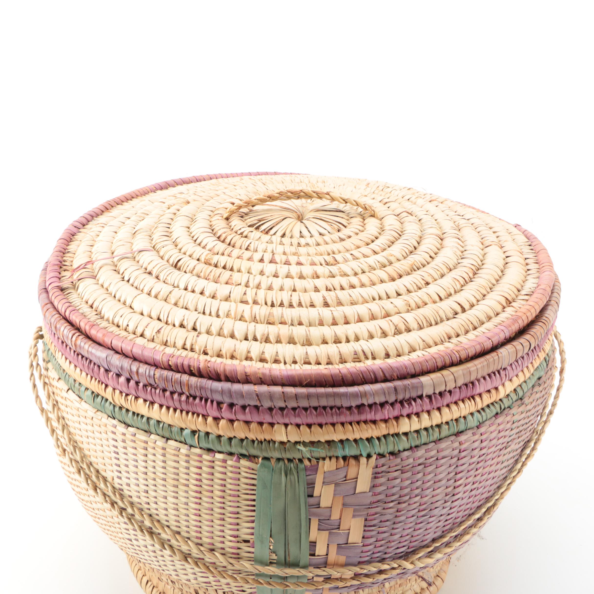 Woven Straw Baskets