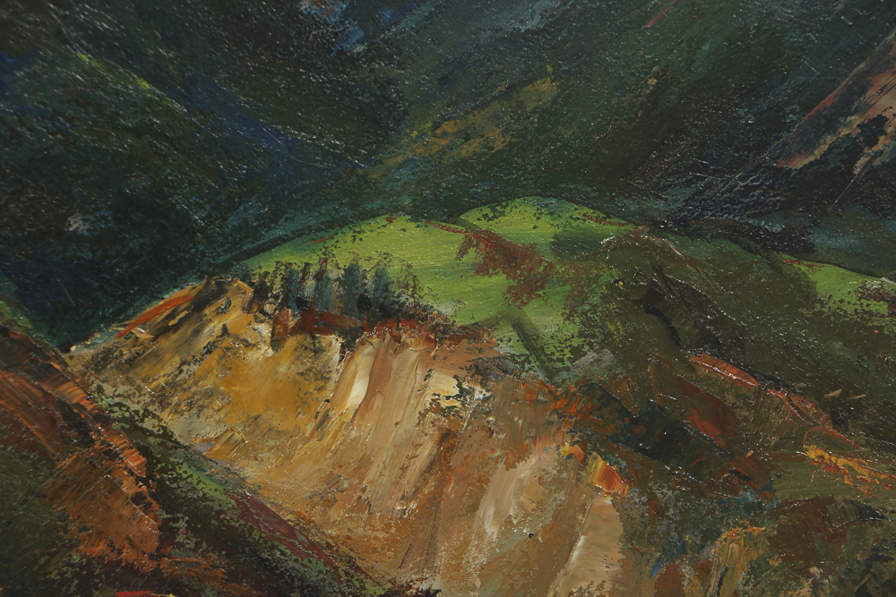 Eric Gibberd Oil Painting on Board "Malibu"