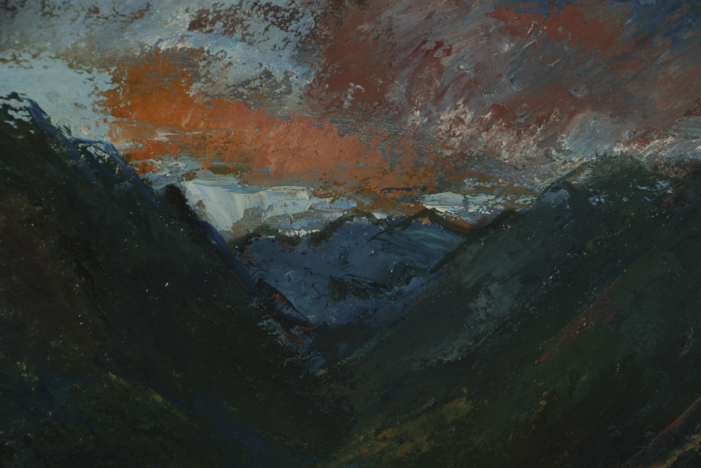 Eric Gibberd Oil Painting on Board "Malibu"