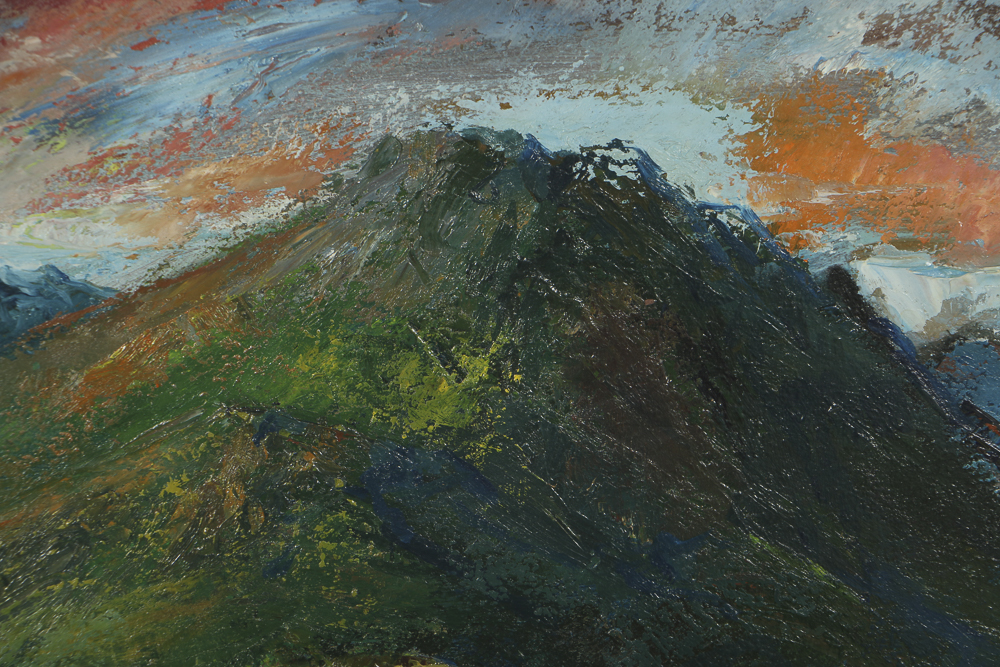 Eric Gibberd Oil Painting on Board "Malibu"