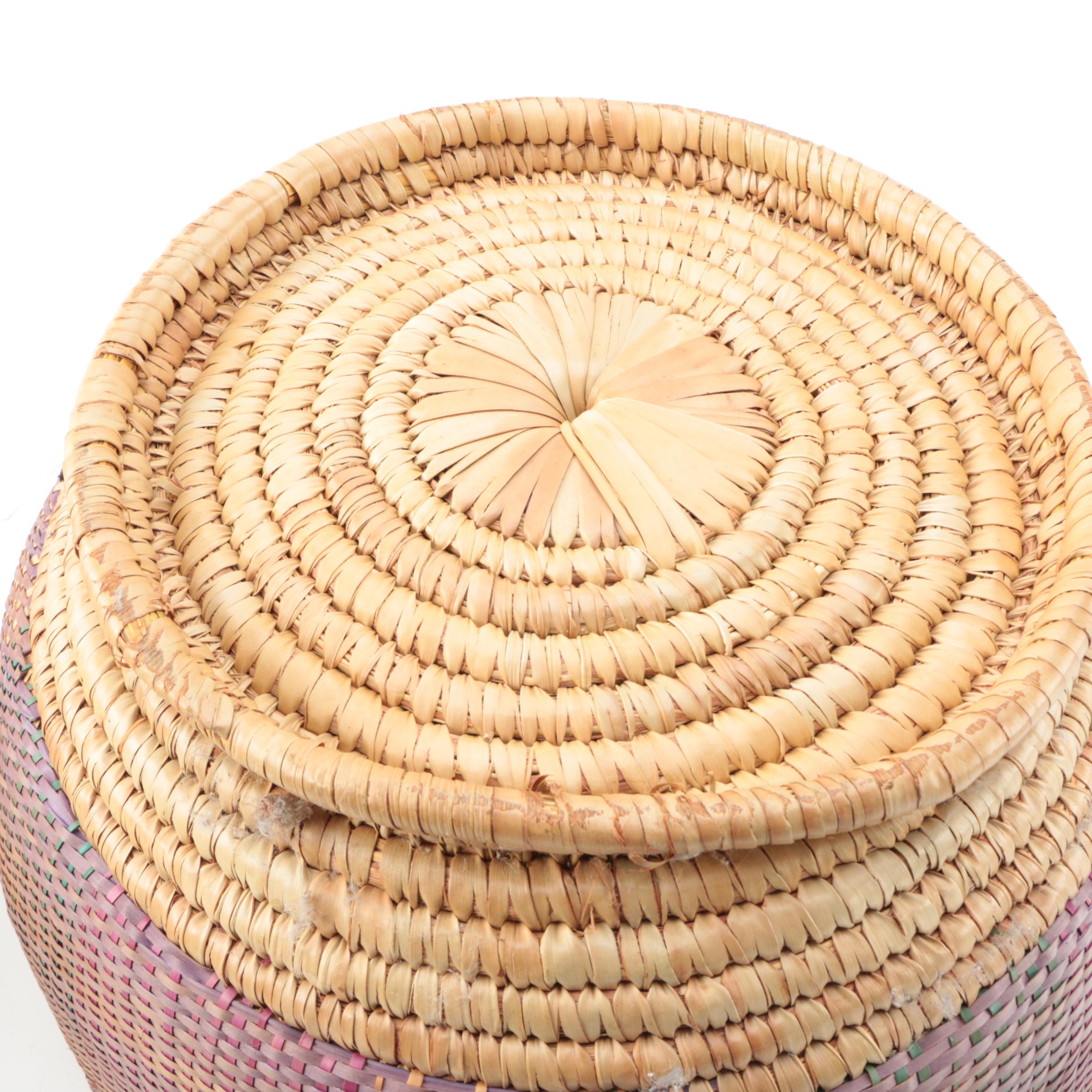 Woven Straw Baskets
