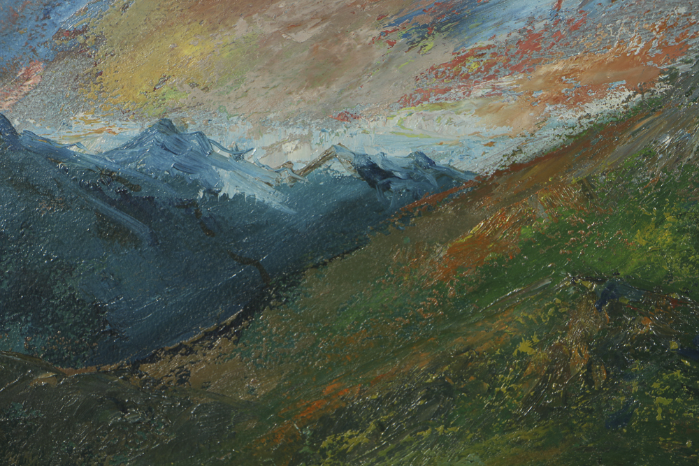 Eric Gibberd Oil Painting on Board "Malibu"