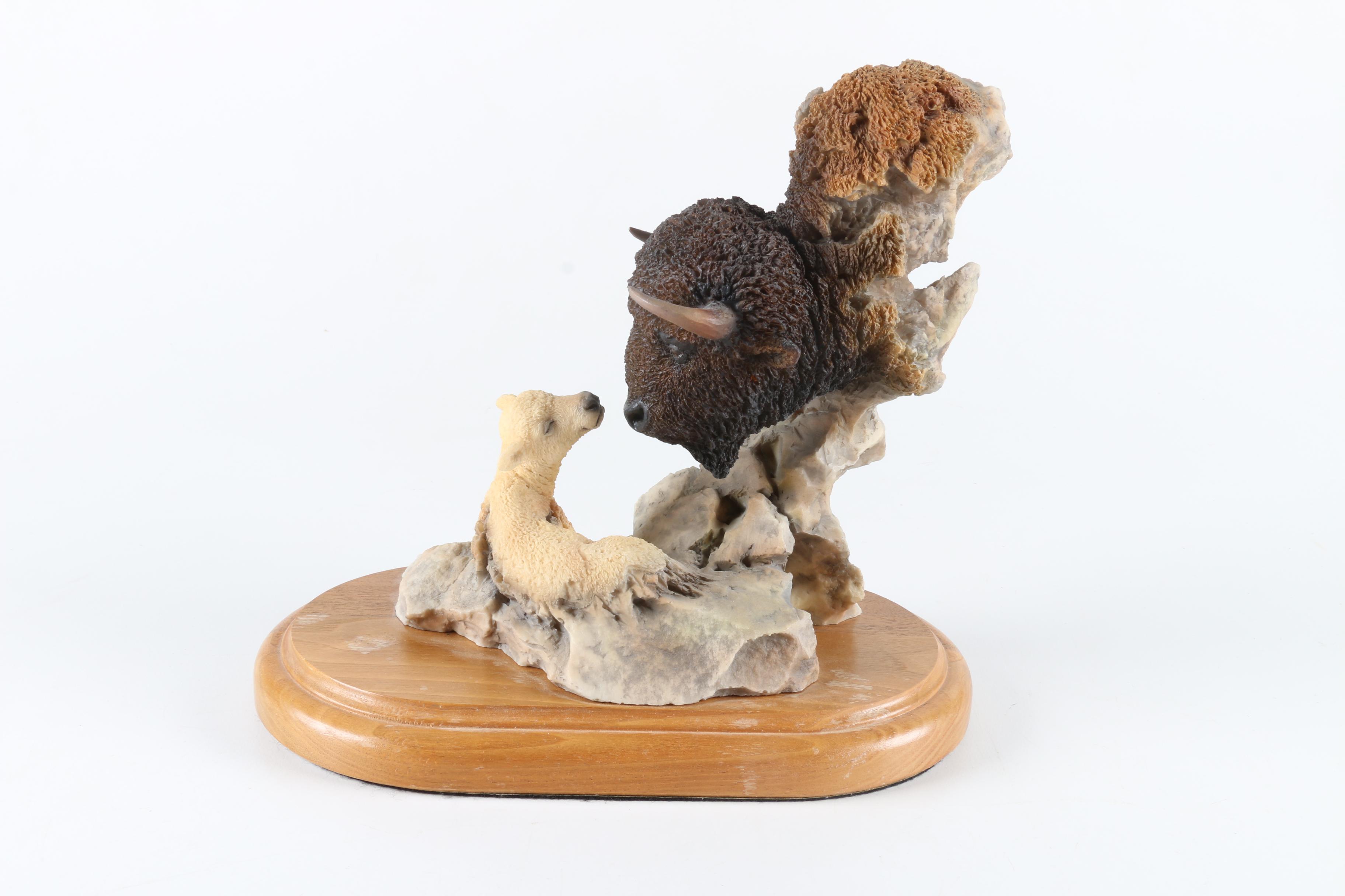 "Sacred Gift" Buffalo Figurine