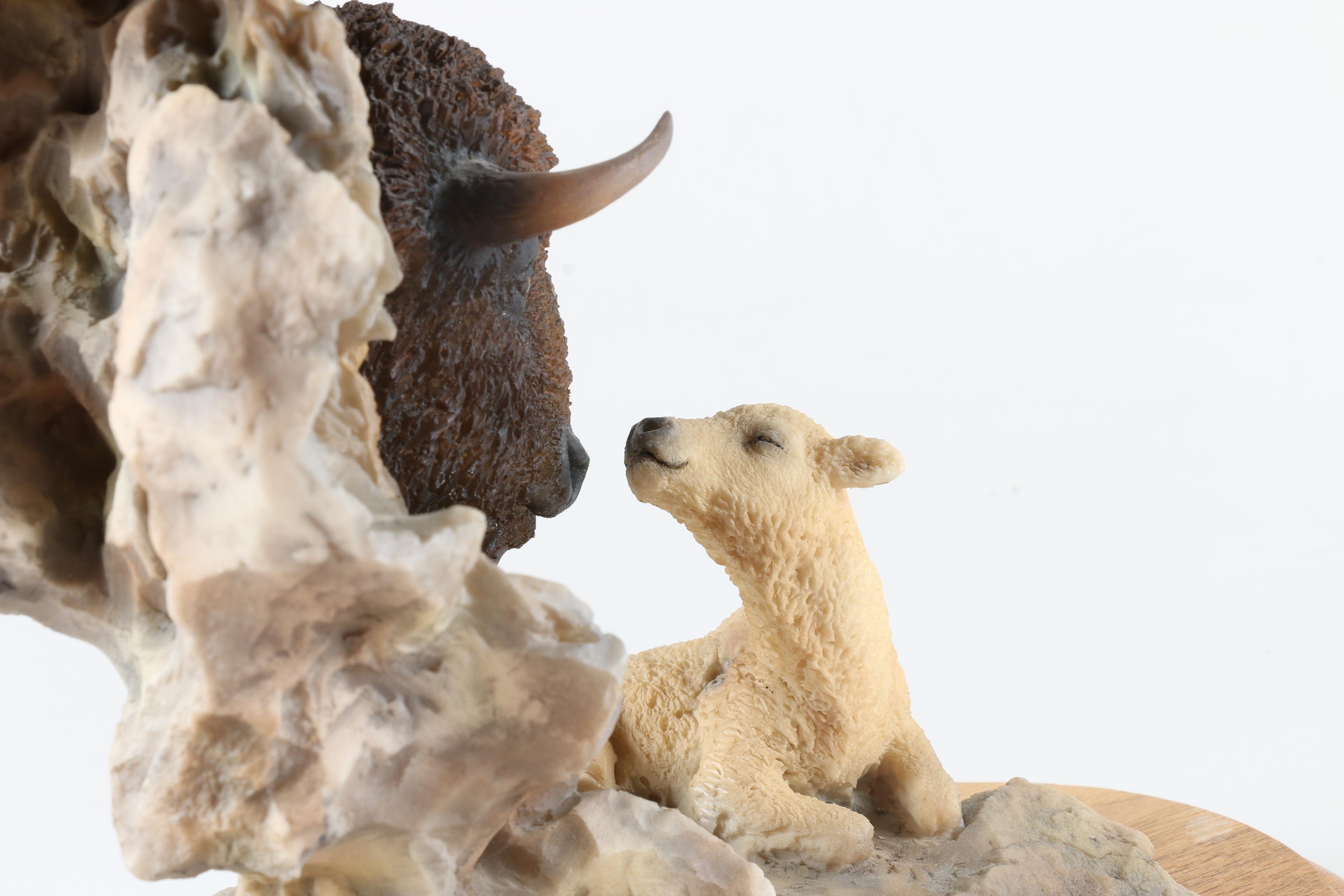 "Sacred Gift" Buffalo Figurine