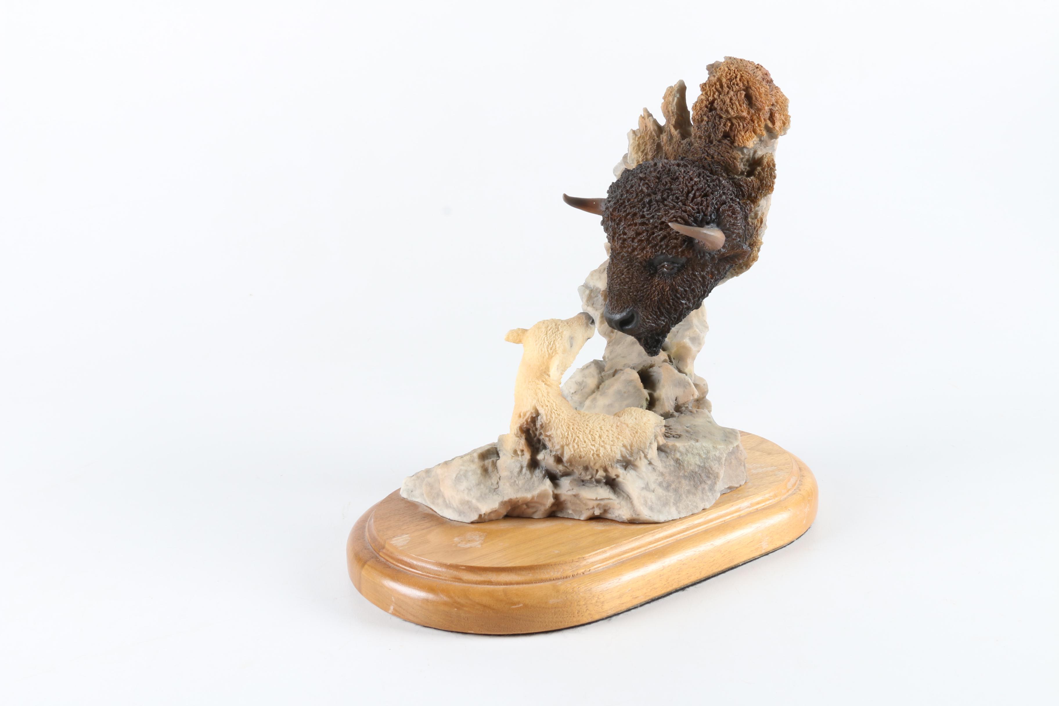 "Sacred Gift" Buffalo Figurine